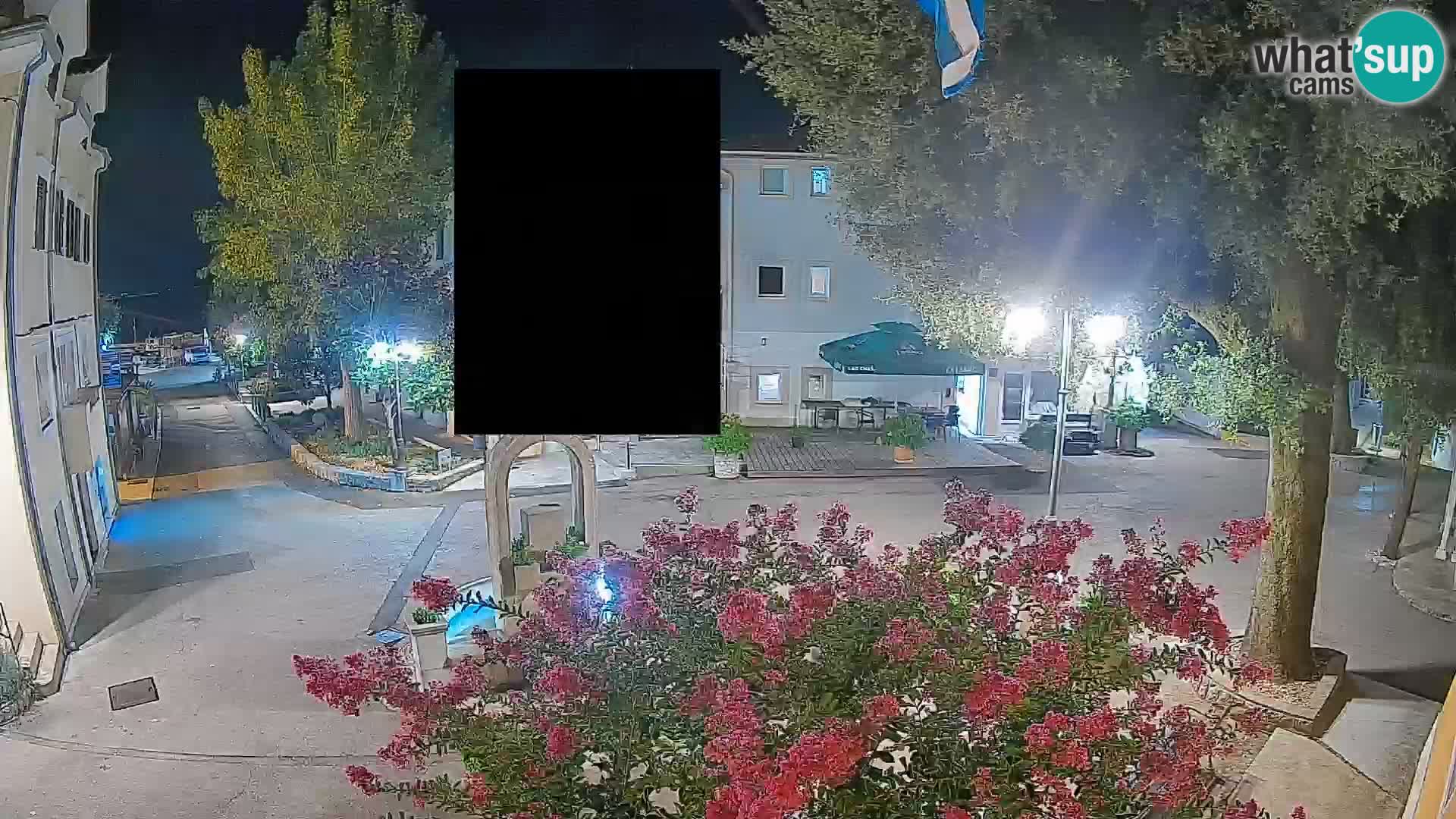 Webcam Mošćenička Draga Center – Live View of the Town Center