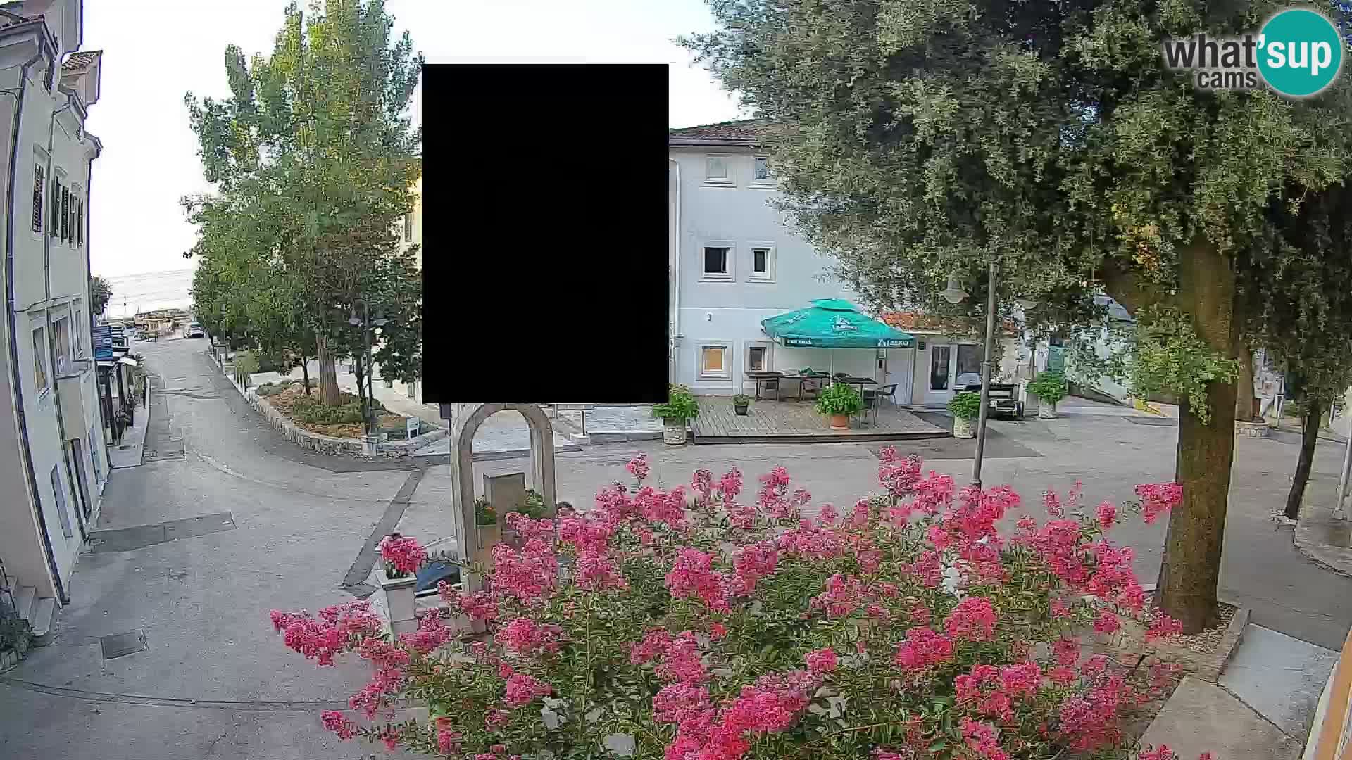 Webcam Mošćenička Draga Zentrum – Liveblick auf das Ortszentrum