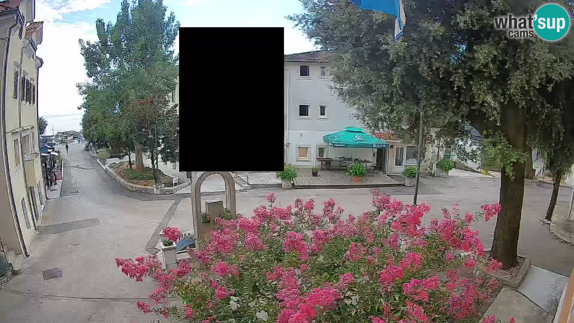 Spletna kamera center Mošćeniška Draga – Pogled v živo