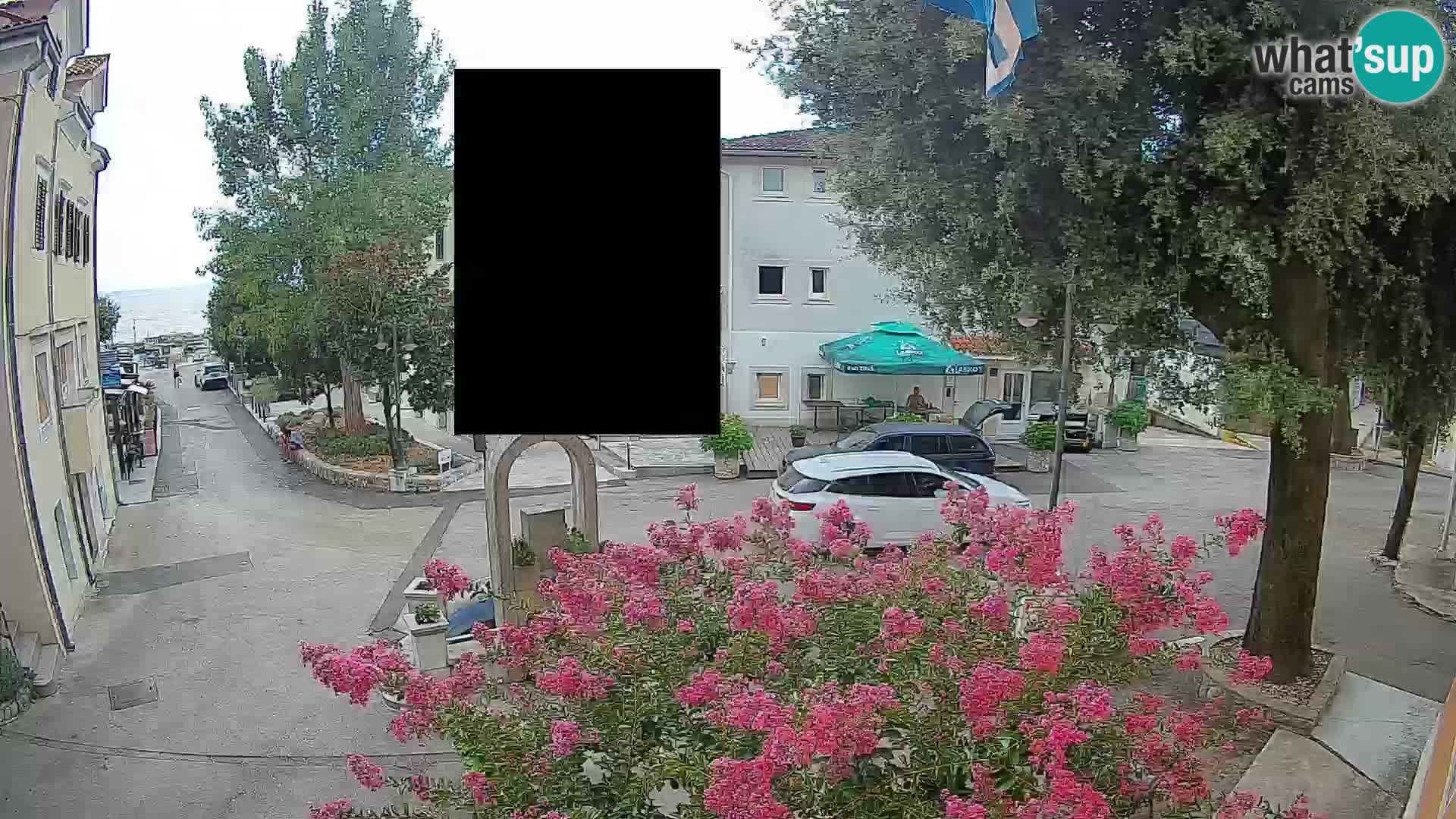 Webcam Mošćenička Draga Zentrum – Liveblick auf das Ortszentrum