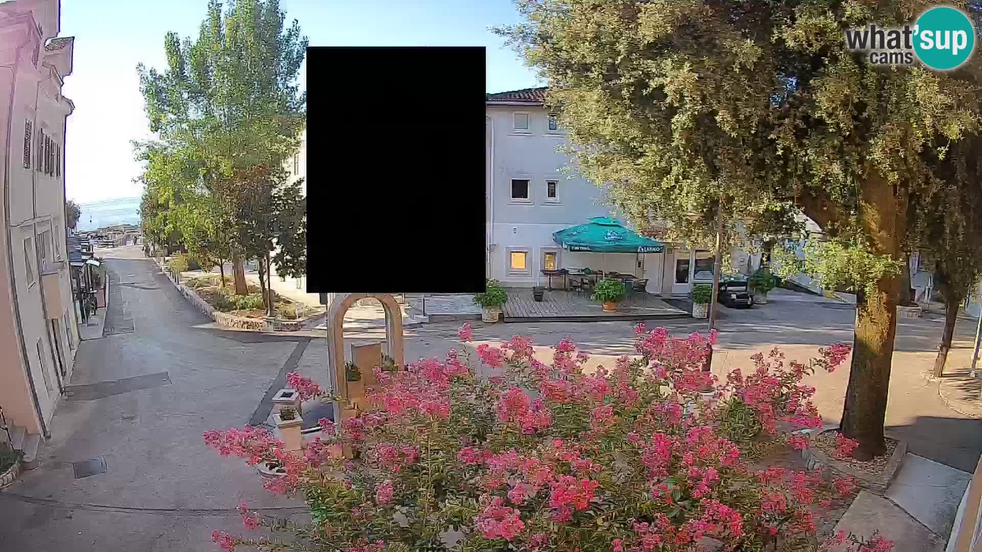 Spletna kamera center Mošćeniška Draga – Pogled v živo