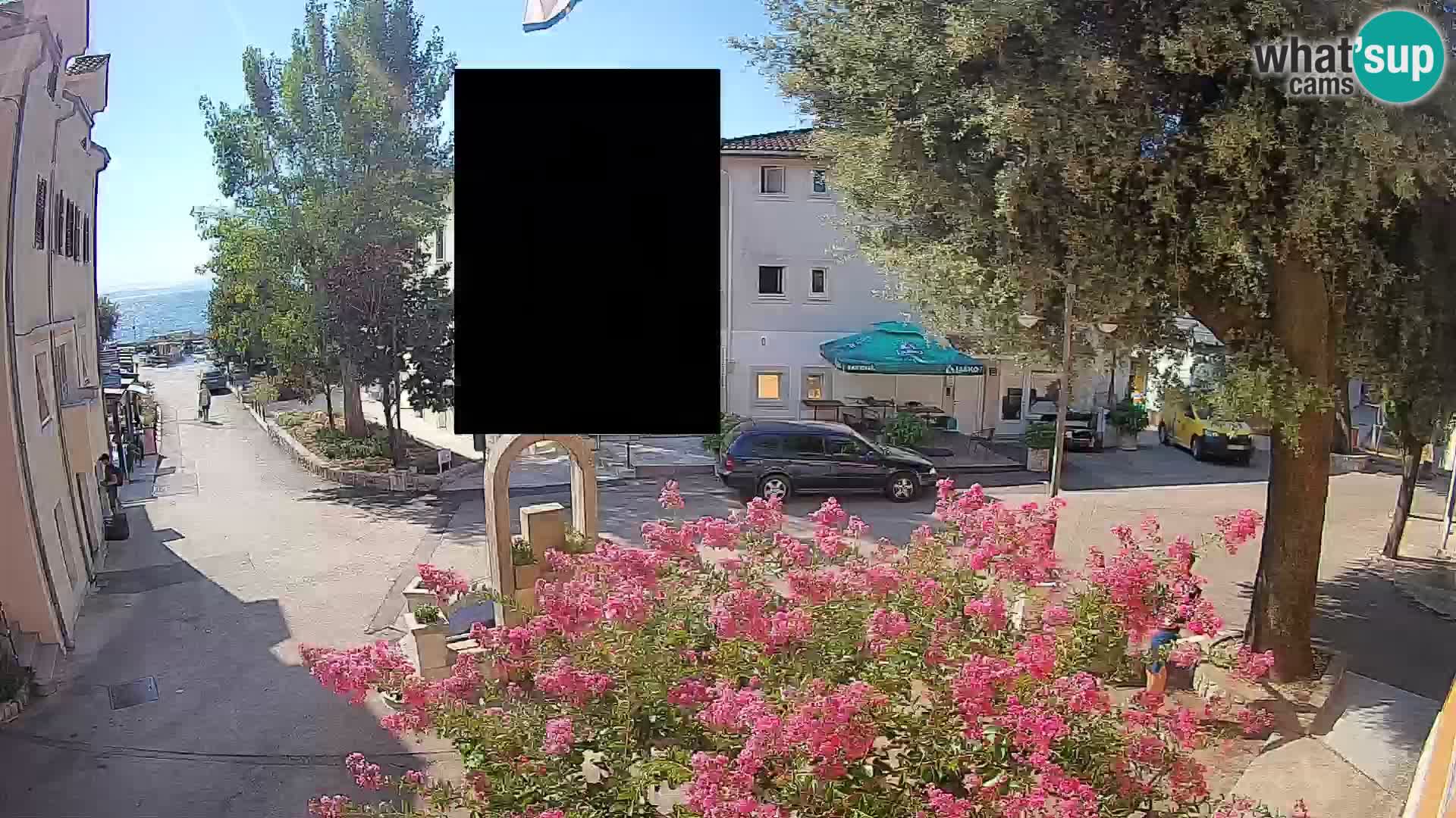 Spletna kamera center Mošćeniška Draga – Pogled v živo
