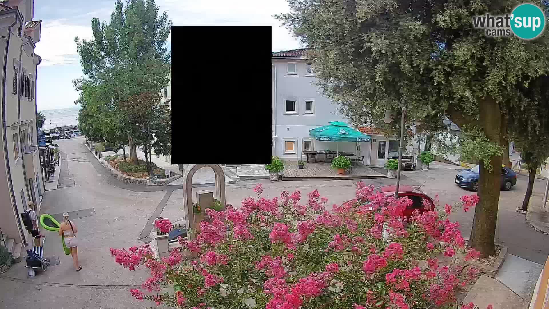 Webcam Mošćenička Draga Zentrum – Liveblick auf das Ortszentrum