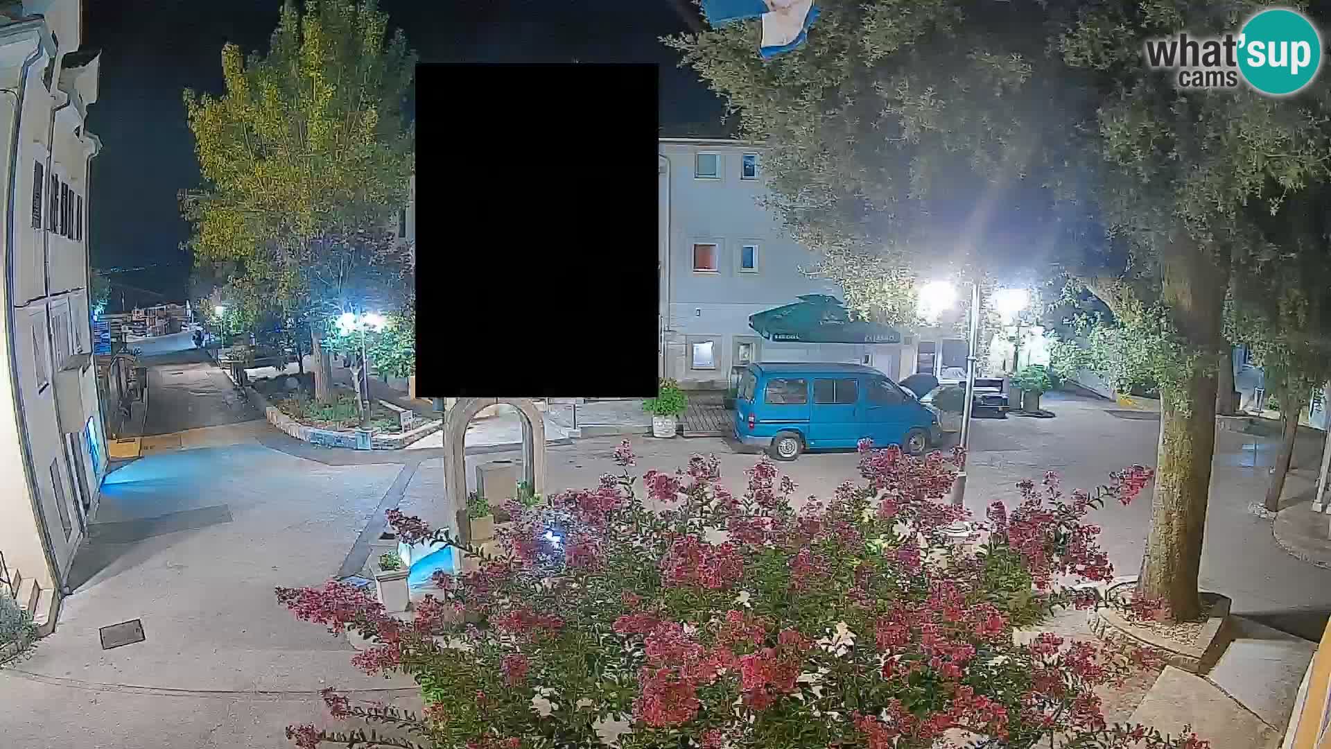 Webcam Mošćenička Draga Center – Live View of the Town Center