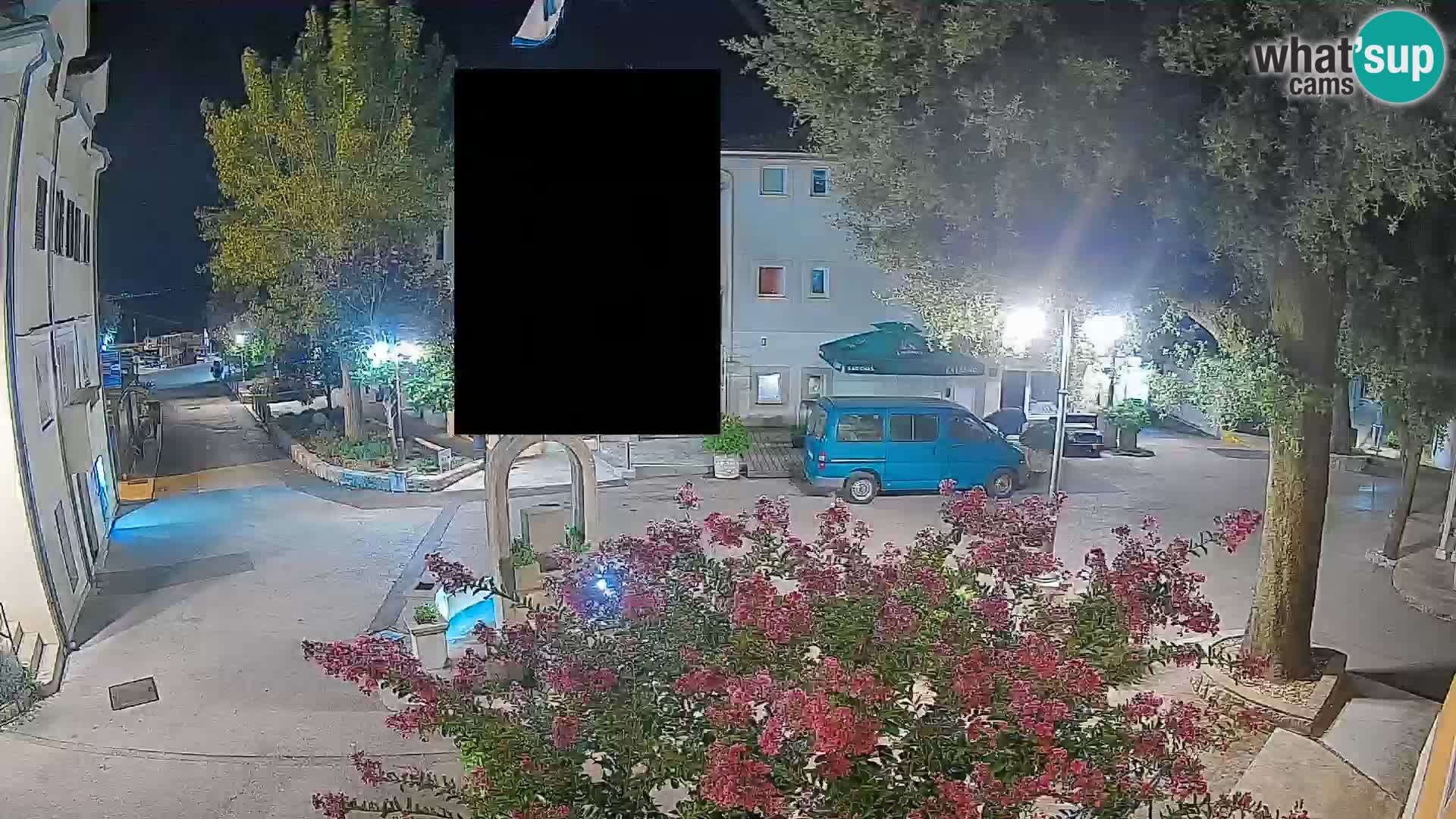 Webcam Mošćenička Draga Center – Live View of the Town Center