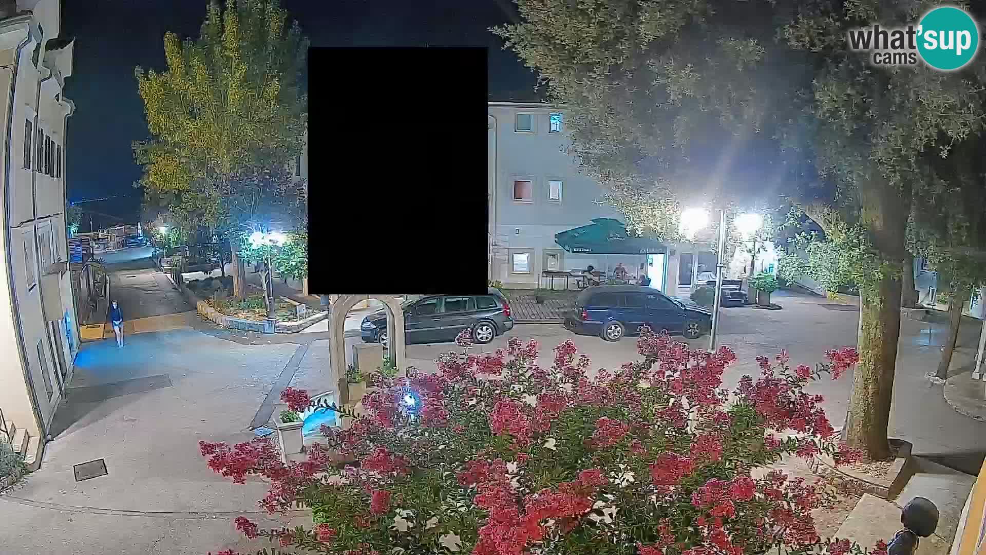 Webcam Mošćenička Draga Center – Live View of the Town Center