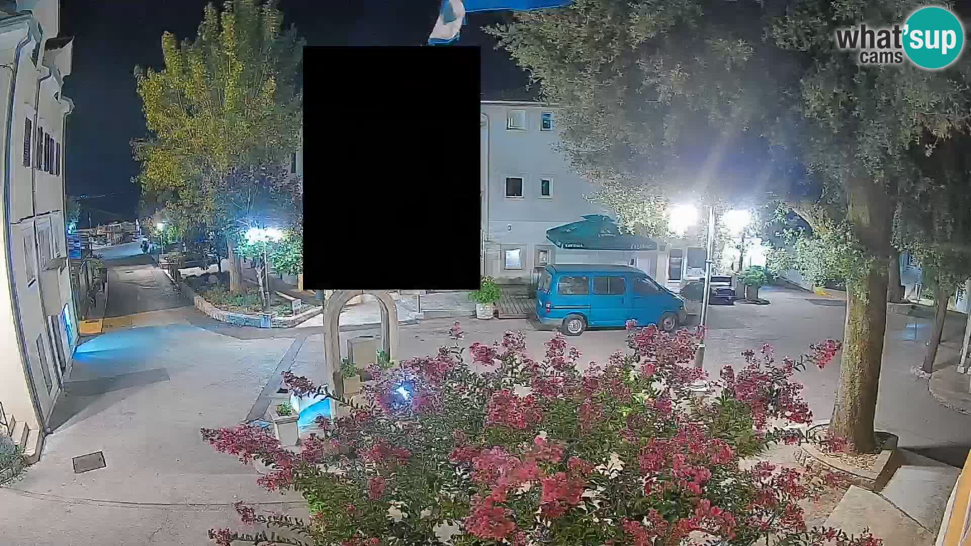 Webcam centre de Mošćenička Draga – Vue en direct du centre-ville