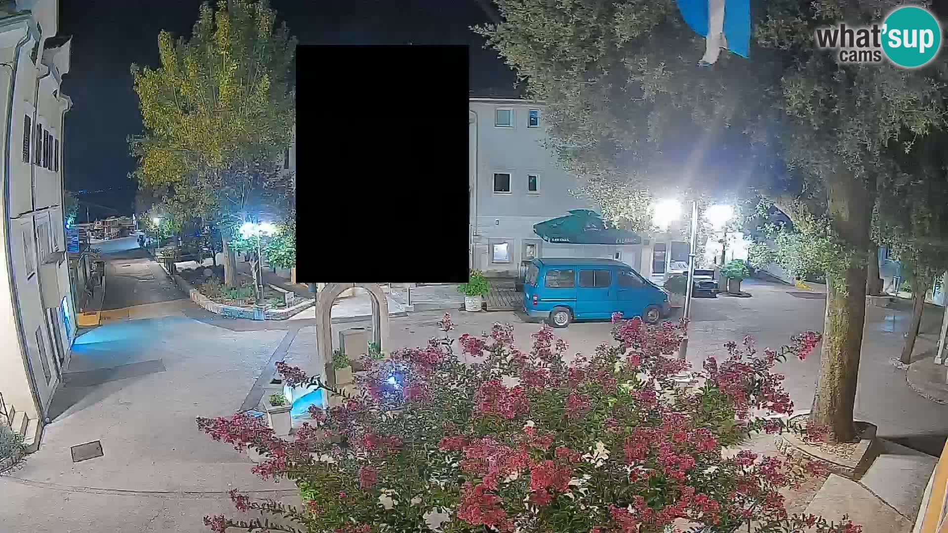Webcam Centre de Mošćenička Draga – Vue en direct du centre-ville