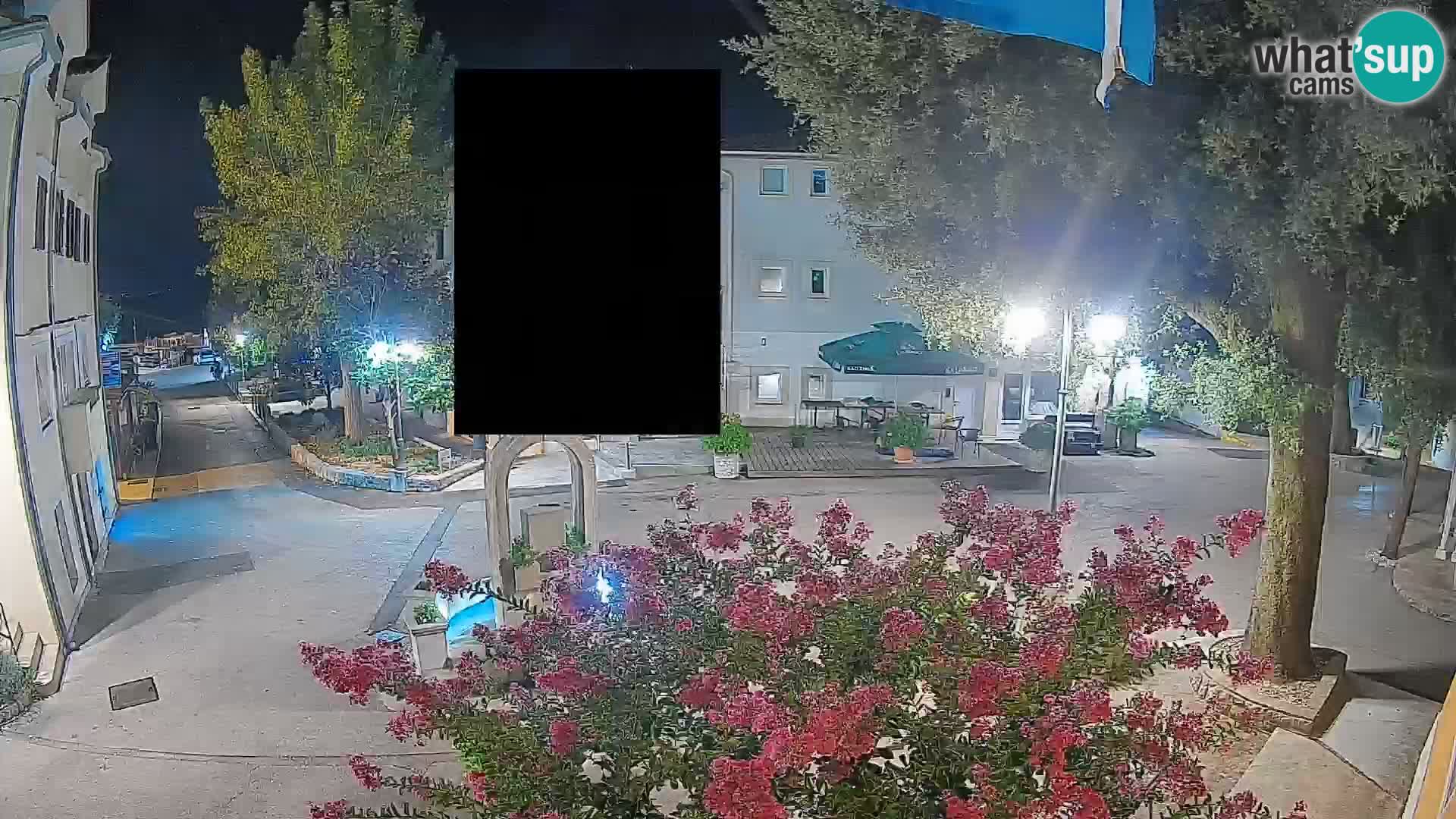 Webcam Mošćenička Draga Center – Live View of the Town Center