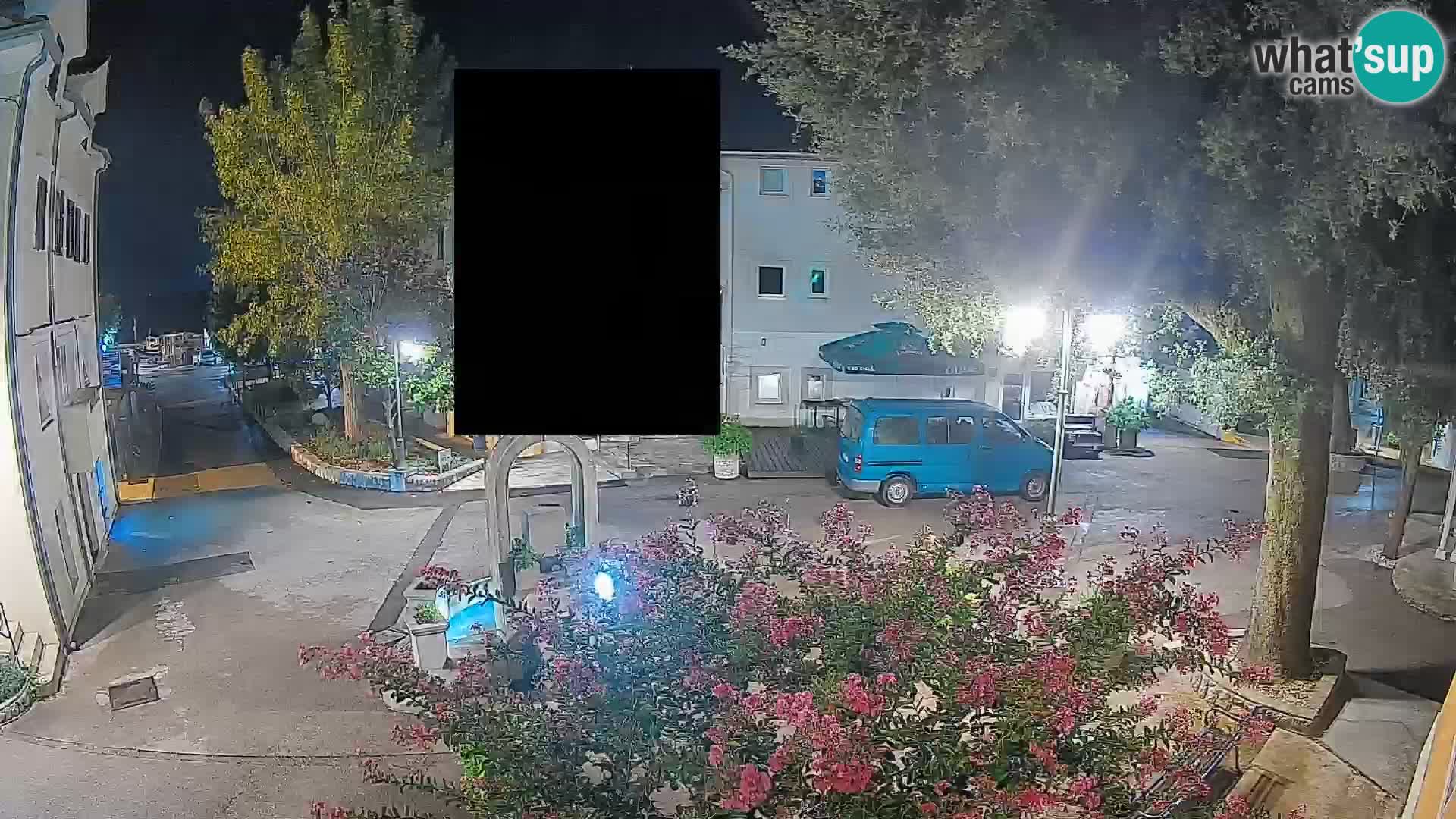 Webcam Mošćenička Draga Zentrum – Liveblick auf das Ortszentrum