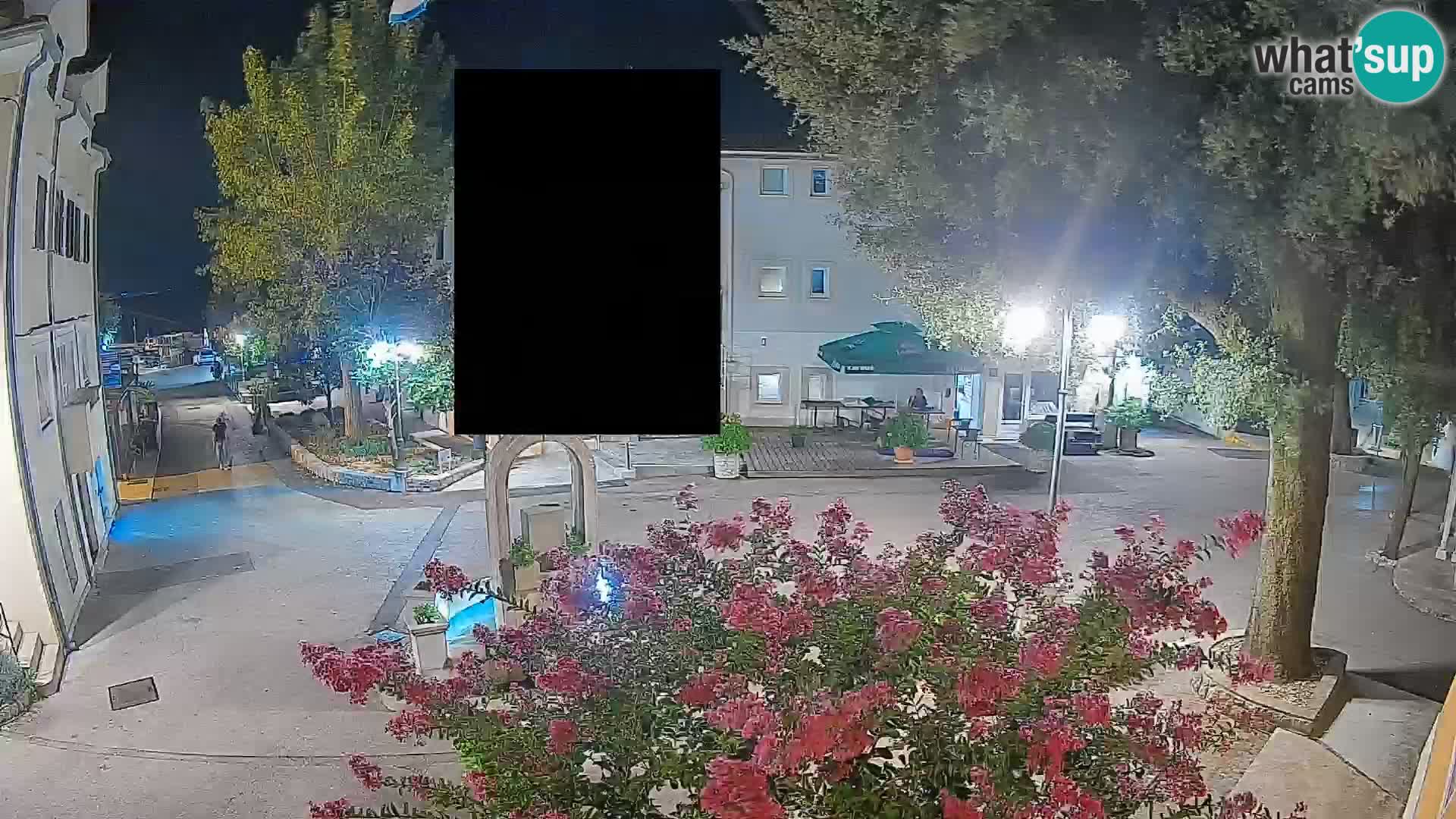 Webcam Mošćenička Draga Zentrum – Liveblick auf das Ortszentrum