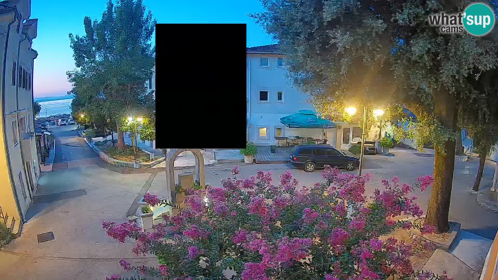 Spletna kamera center Mošćeniška Draga – Pogled v živo