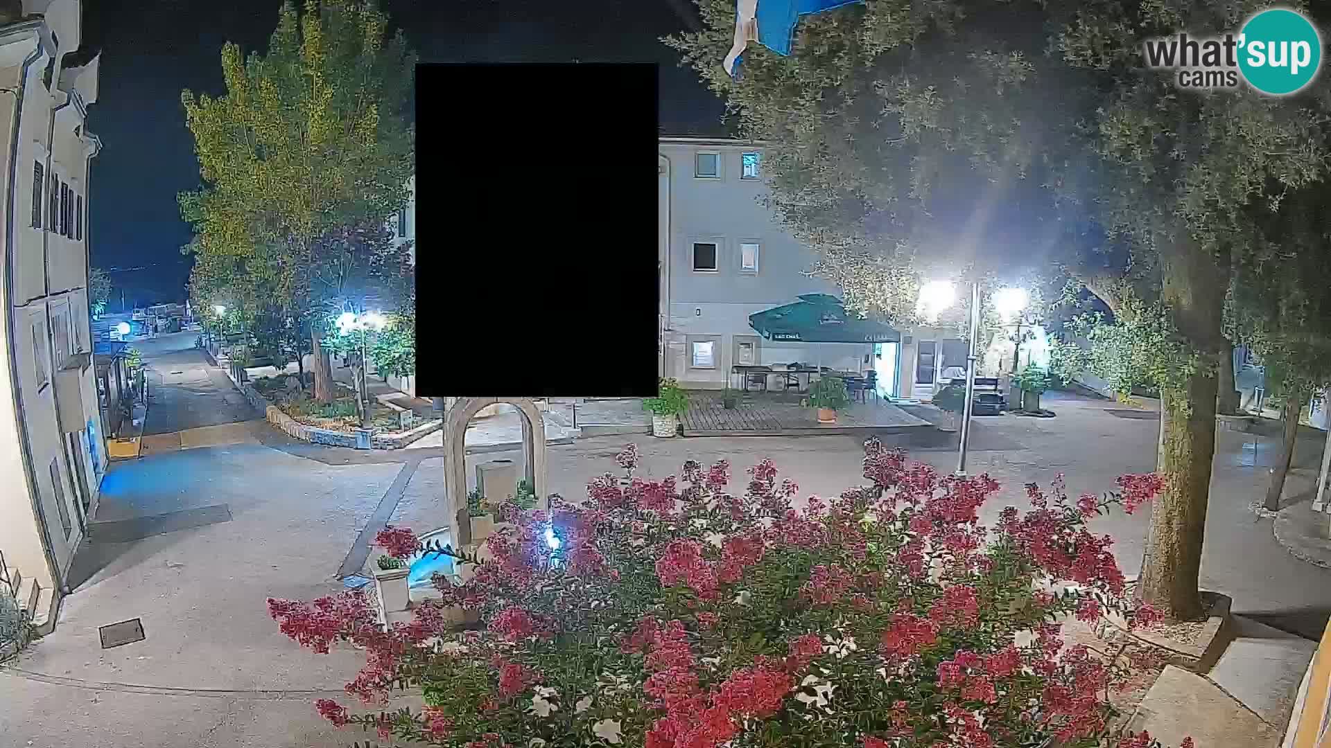 Webcam Mošćenička Draga Center – Live View of the Town Center