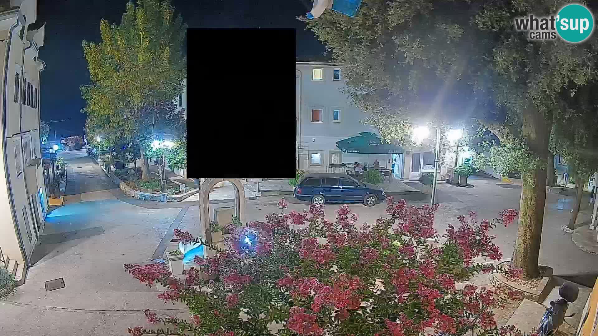 Webcam Mošćenička Draga Center – Live View of the Town Center