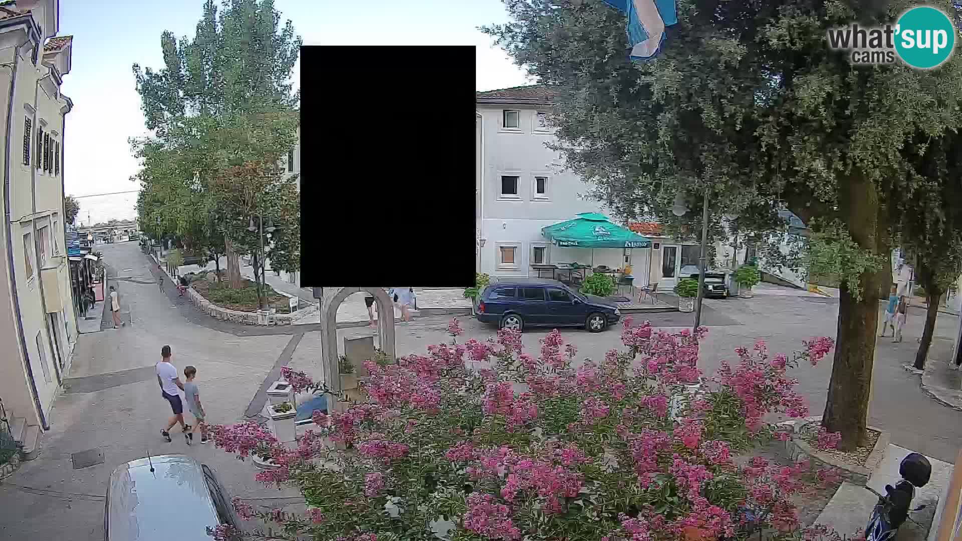 Spletna kamera center Mošćeniška Draga – Pogled v živo