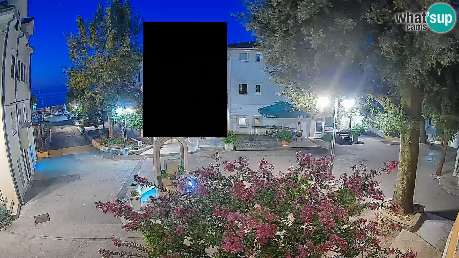 Webcam Centro Draga di Moschiena – Vista live sul centro