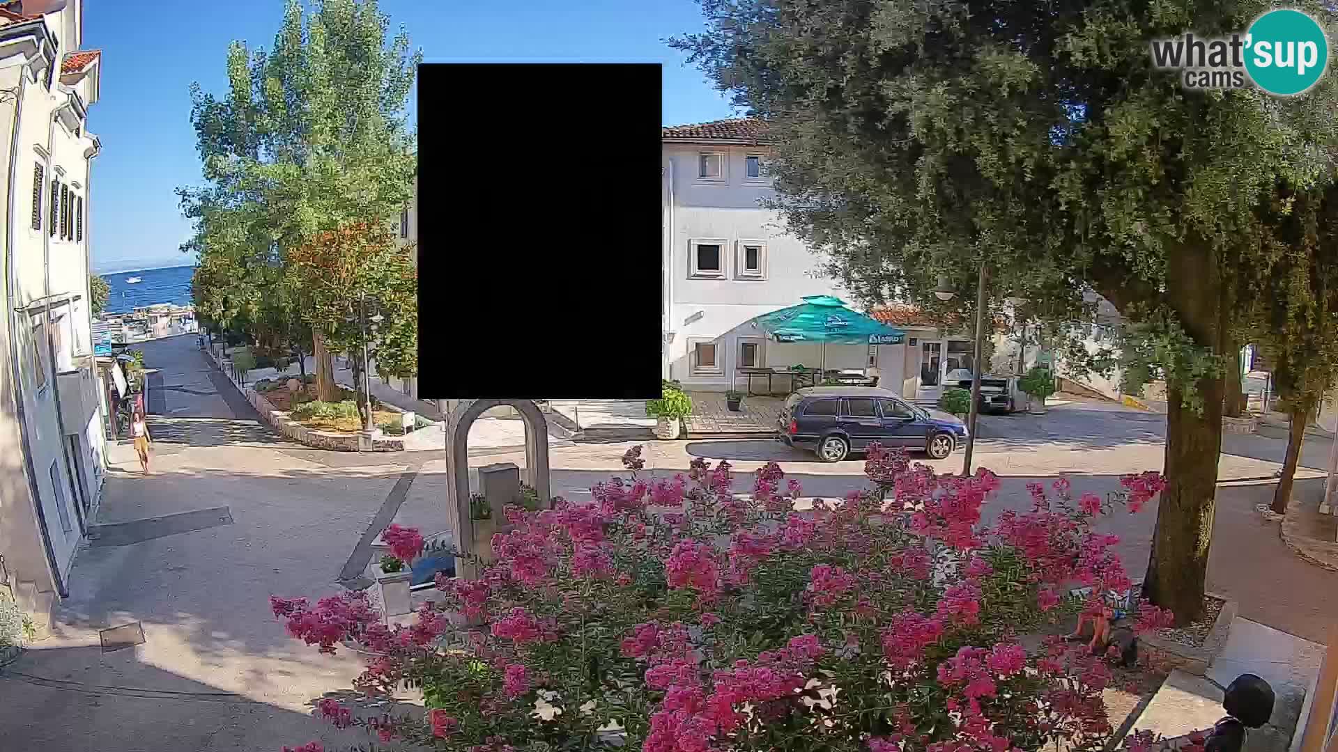 Webcam Mošćenička Draga Zentrum – Liveblick auf das Ortszentrum