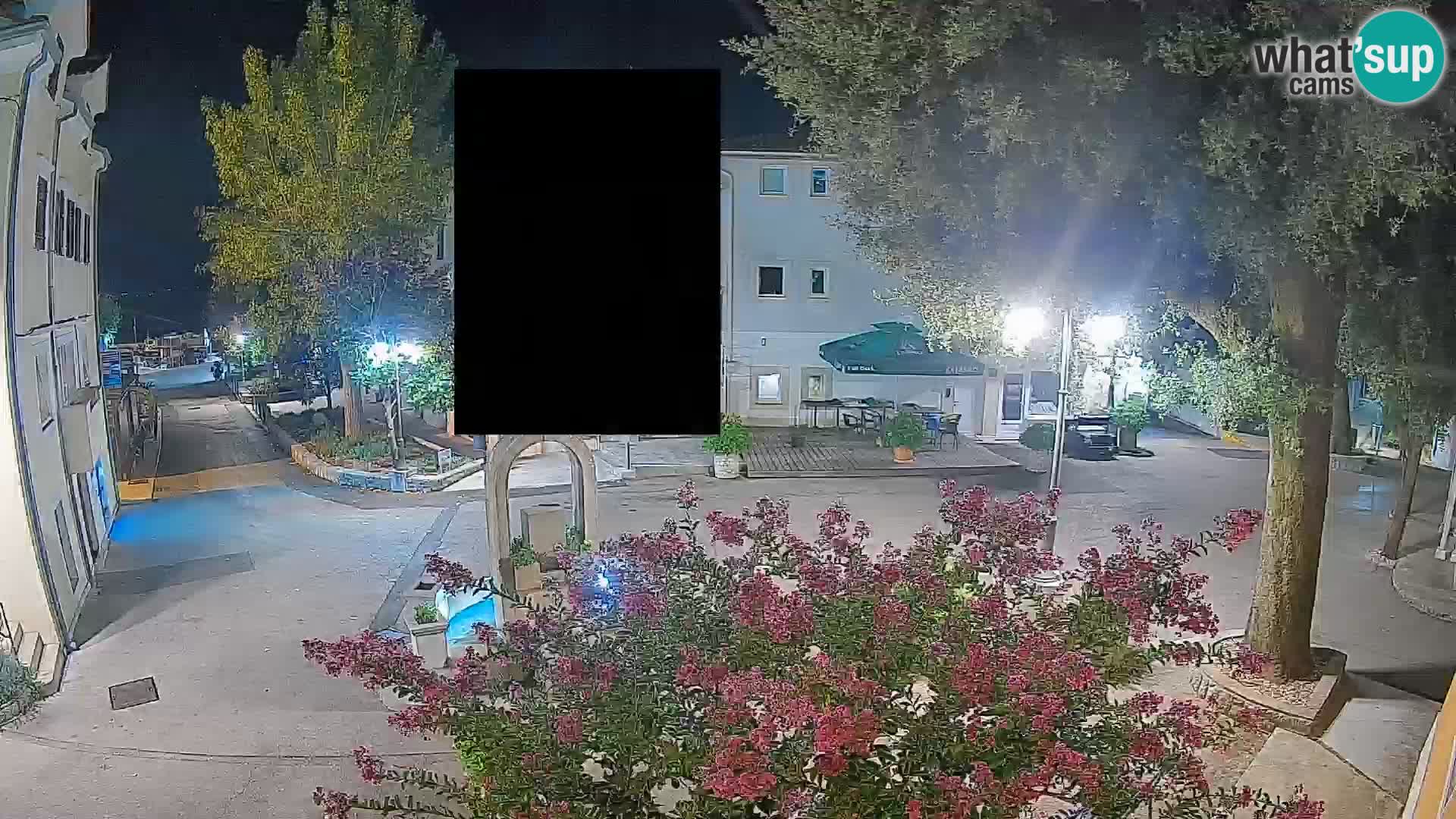 Webcam Mošćenička Draga Center – Live View of the Town Center