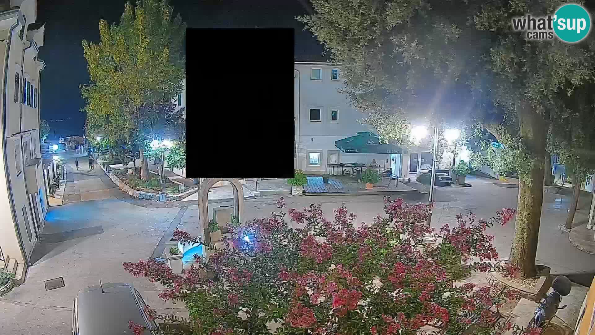 Webcam centre de Mošćenička Draga – Vue en direct du centre-ville