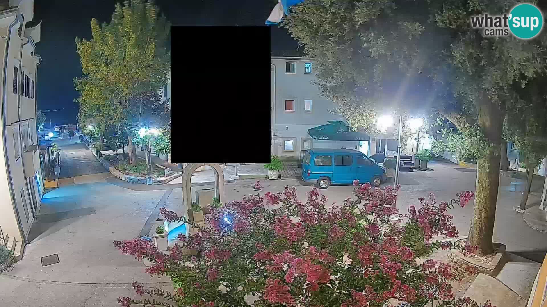 Webcam Mošćenička Draga Center – Live View of the Town Center