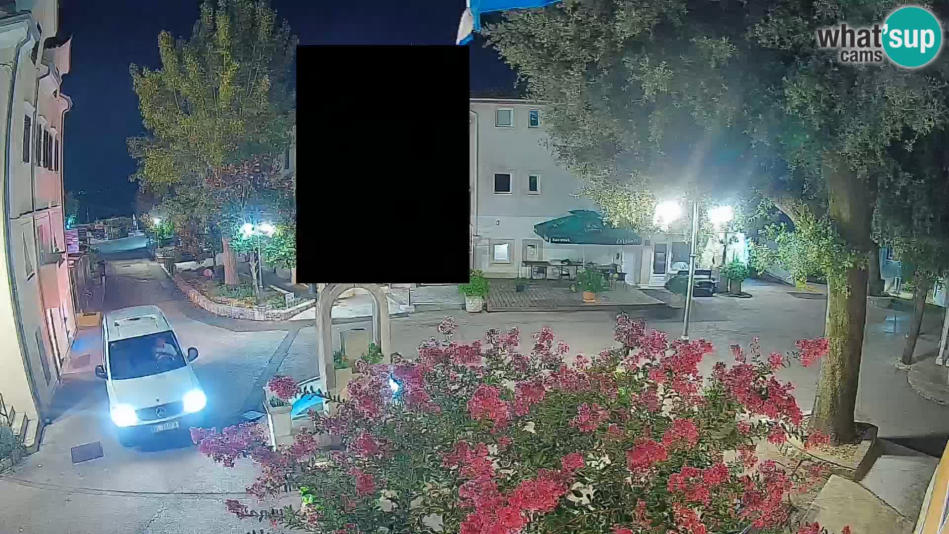 Webcam Centro Draga di Moschiena – Vista live sul centro