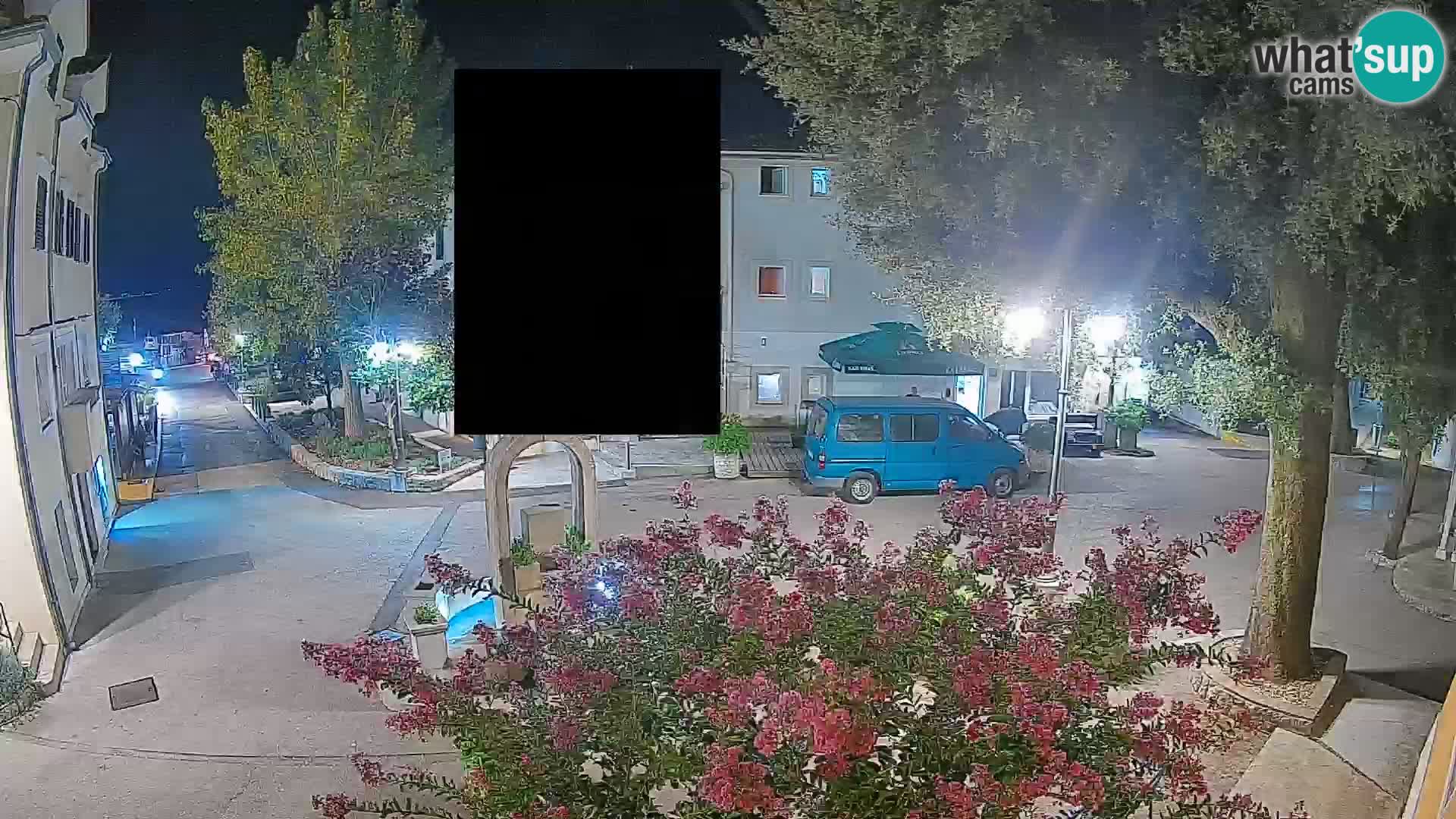 Webcam centre de Mošćenička Draga – Vue en direct du centre-ville