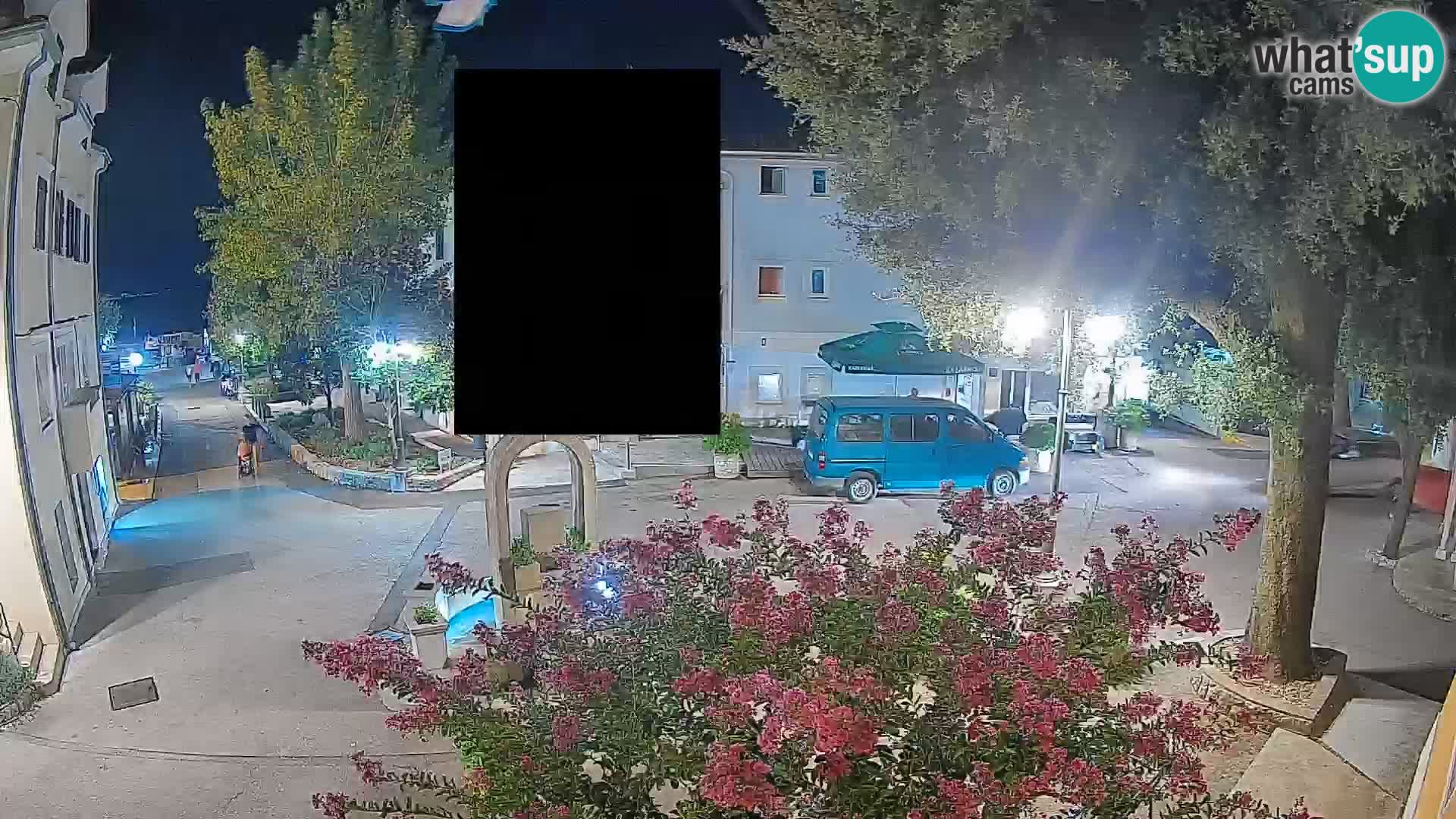 Webcam Mošćenička Draga Center – Live View of the Town Center