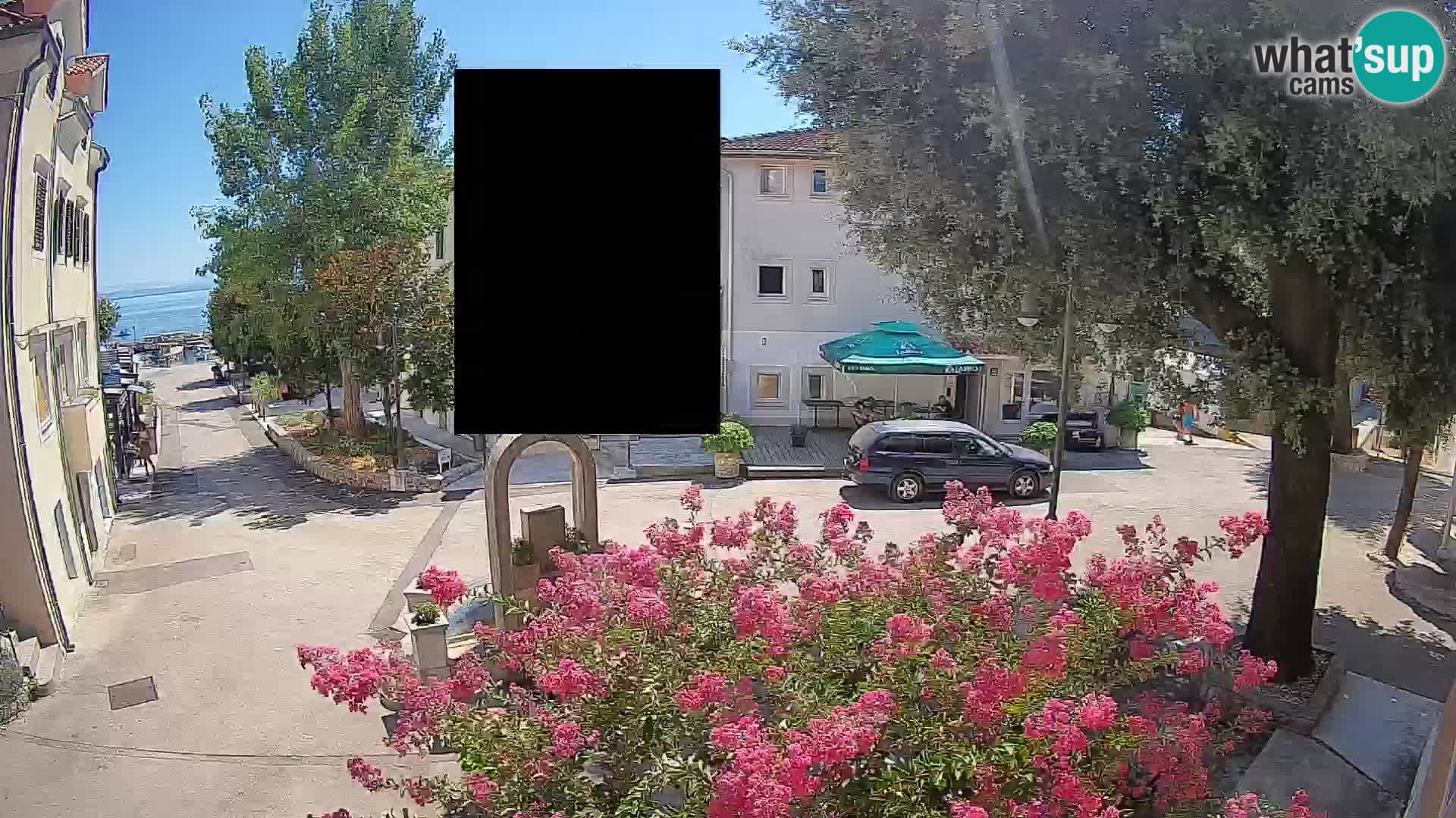 Webcam Mošćenička Draga Zentrum – Liveblick auf das Ortszentrum