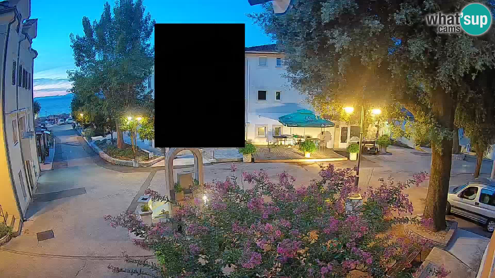 Web kamera centar Mošćeničke Drage – Pogled uživo