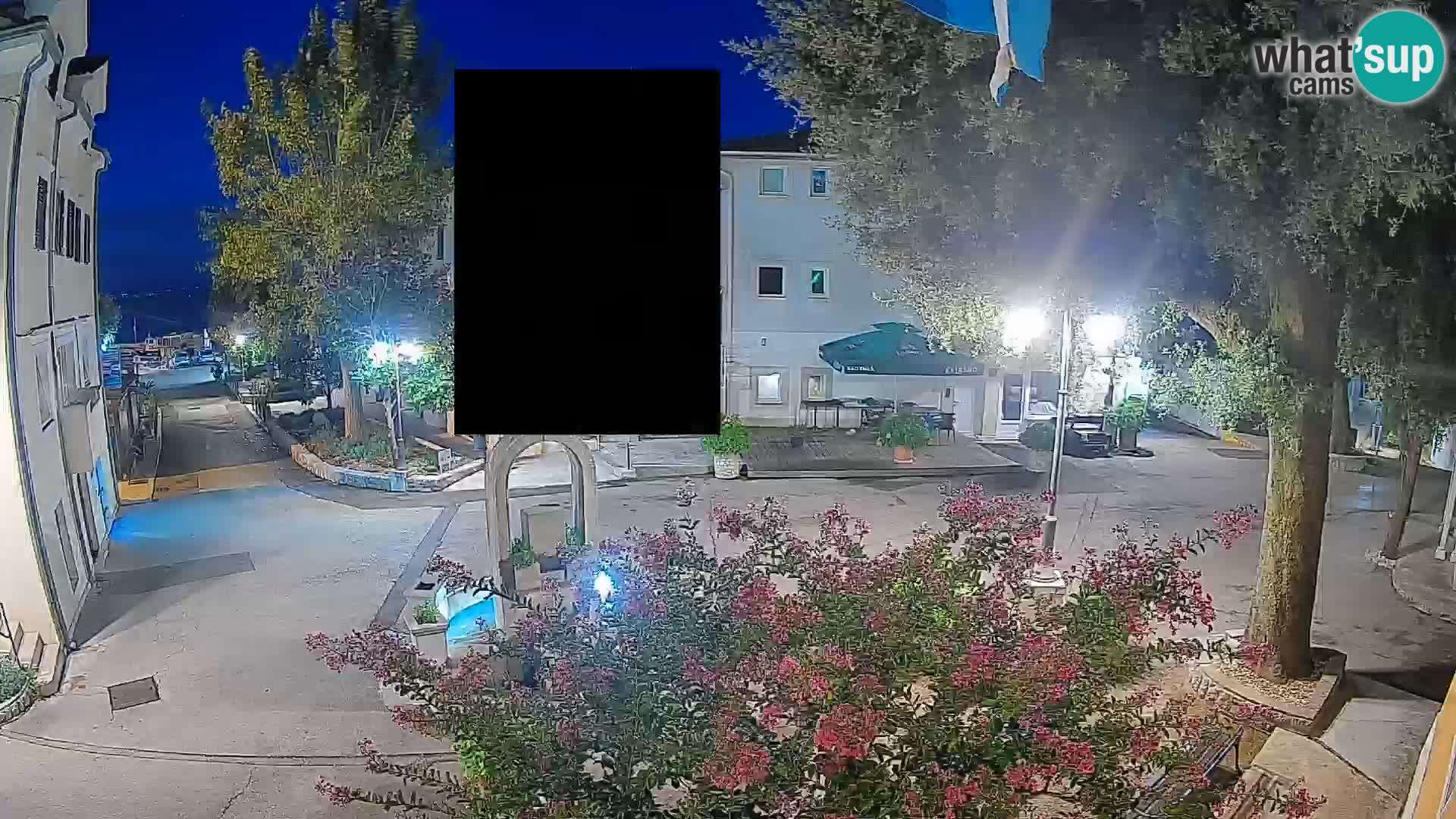Webcam Mošćenička Draga Center – Live View of the Town Center