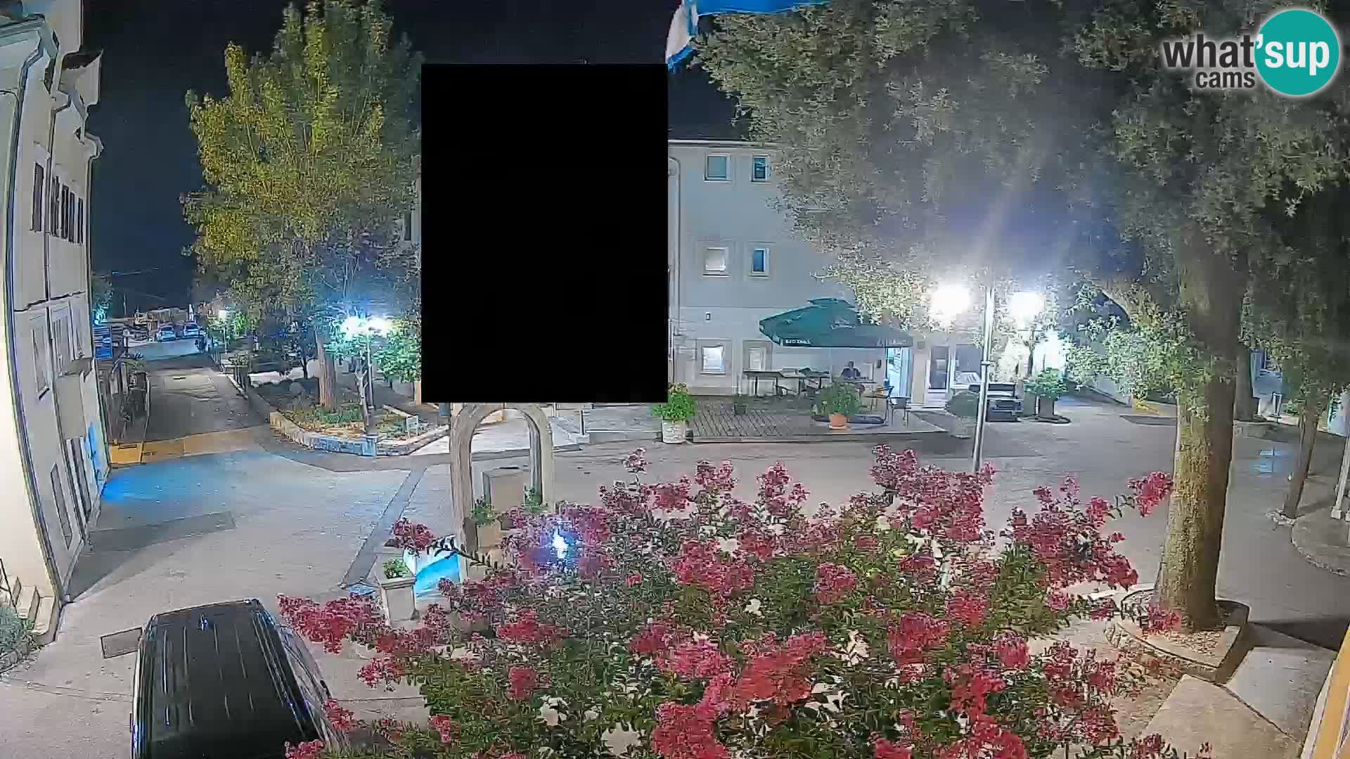 Webcam Mošćenička Draga Center – Live View of the Town Center