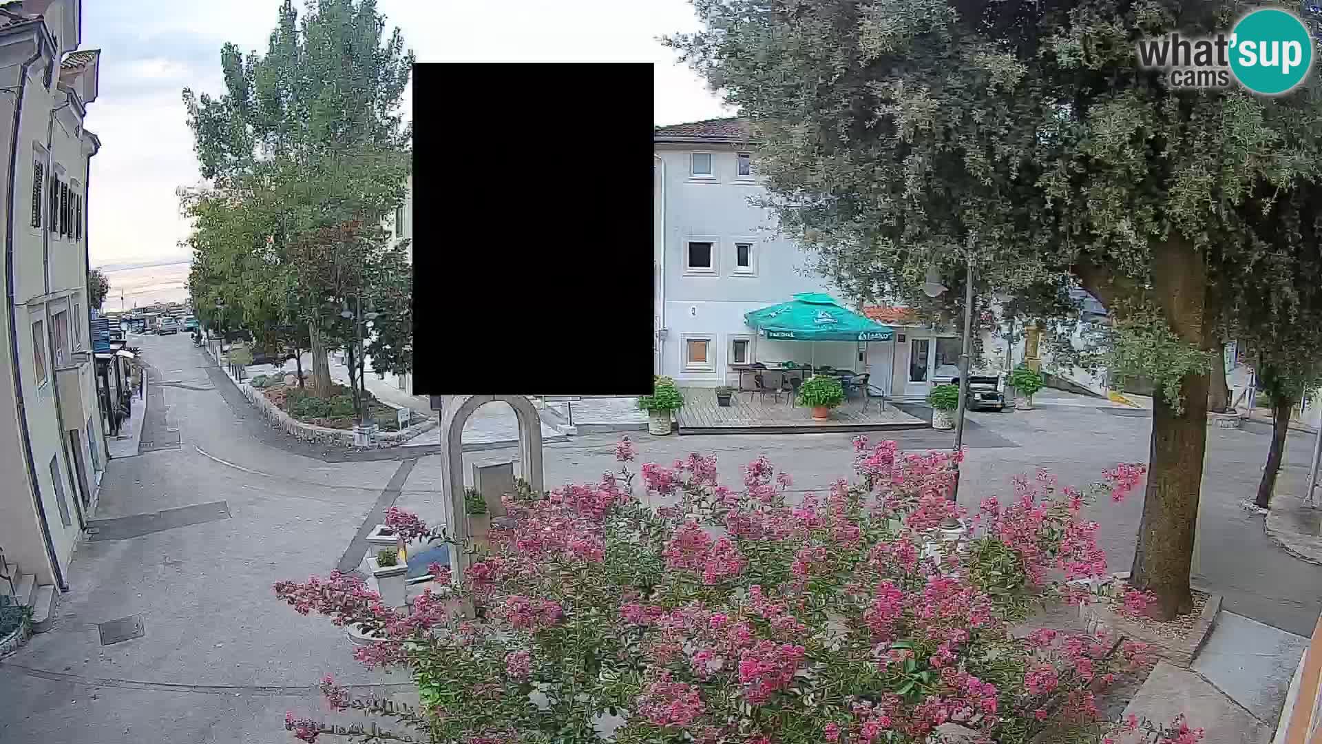 Webcam centre de Mošćenička Draga – Vue en direct du centre-ville