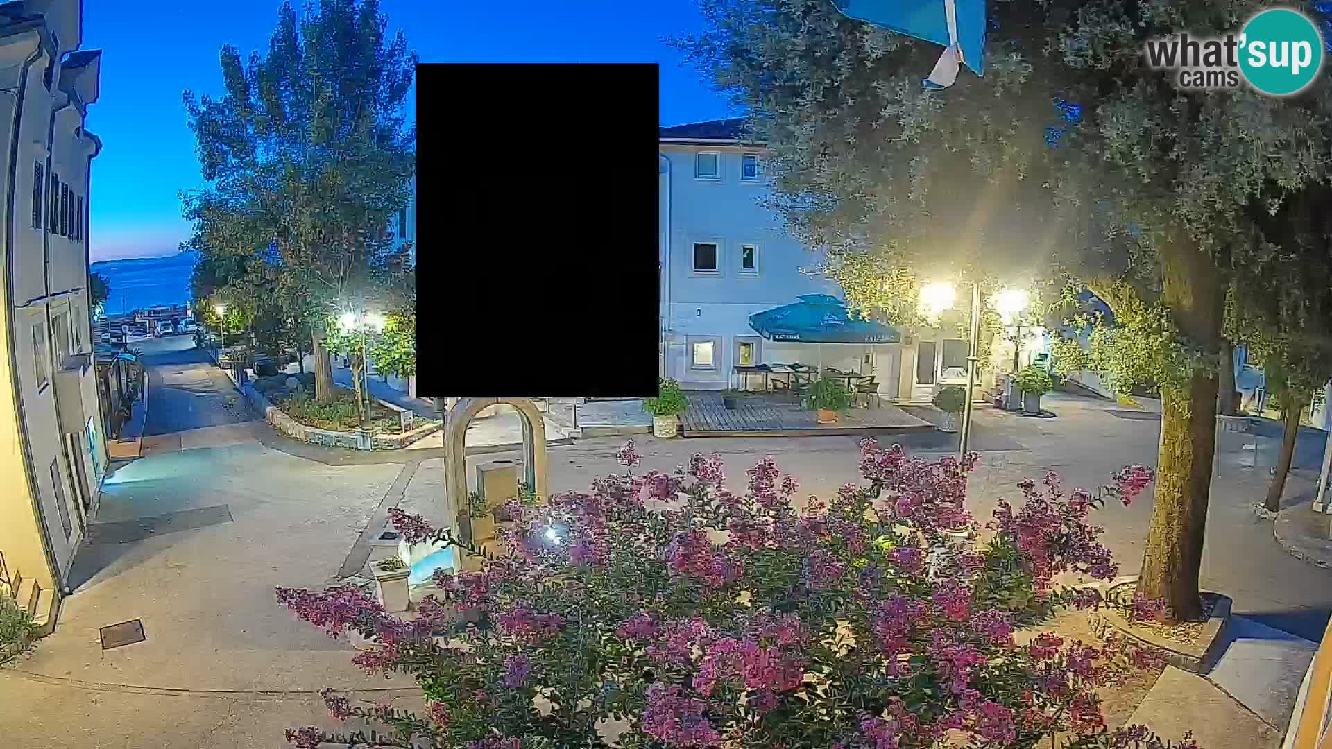 Webcam Mošćenička Draga Zentrum – Liveblick auf das Ortszentrum