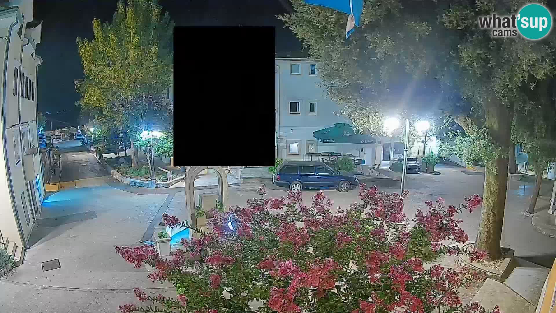Webcam Centro Draga di Moschiena – Vista live sul centro