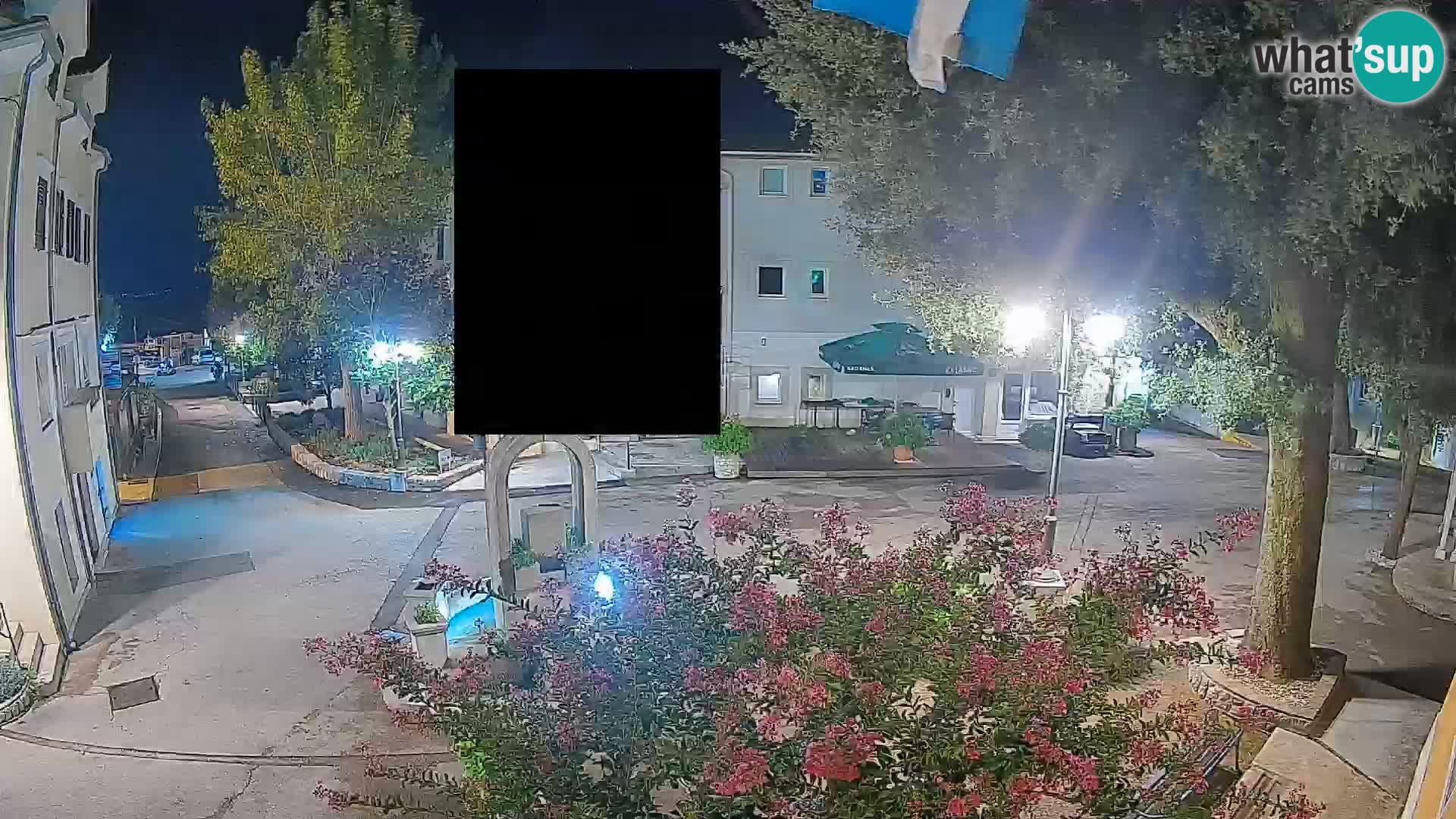 Webcam Mošćenička Draga Zentrum – Liveblick auf das Ortszentrum