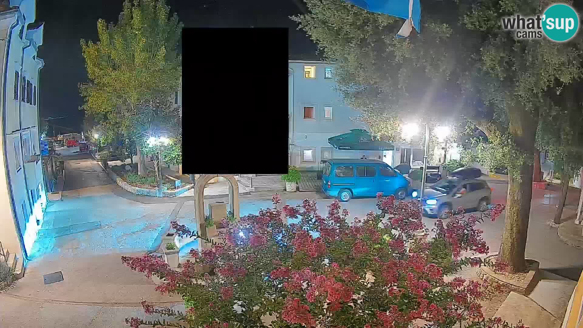 Webcam centre de Mošćenička Draga – Vue en direct du centre-ville