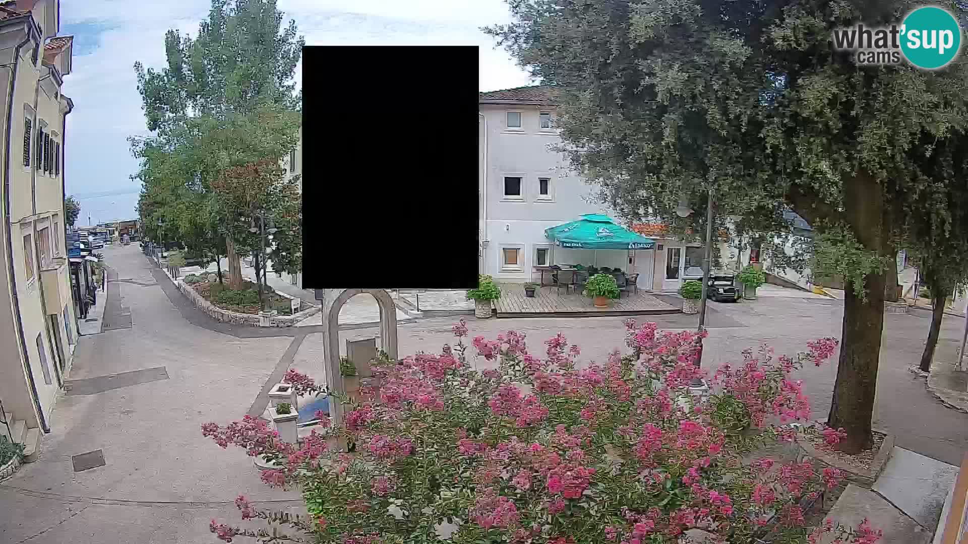 Web kamera centar Mošćeničke Drage – Pogled uživo