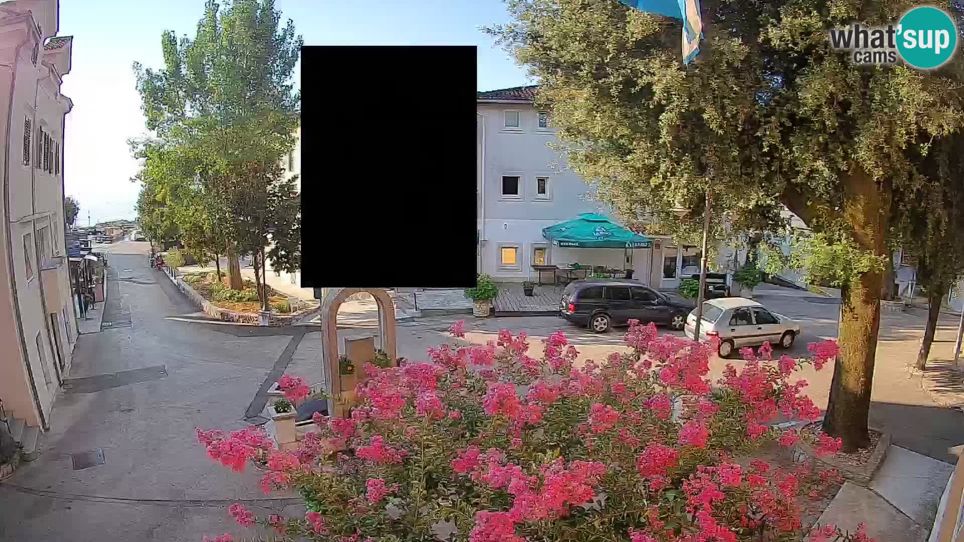 Spletna kamera center Mošćeniška Draga – Pogled v živo