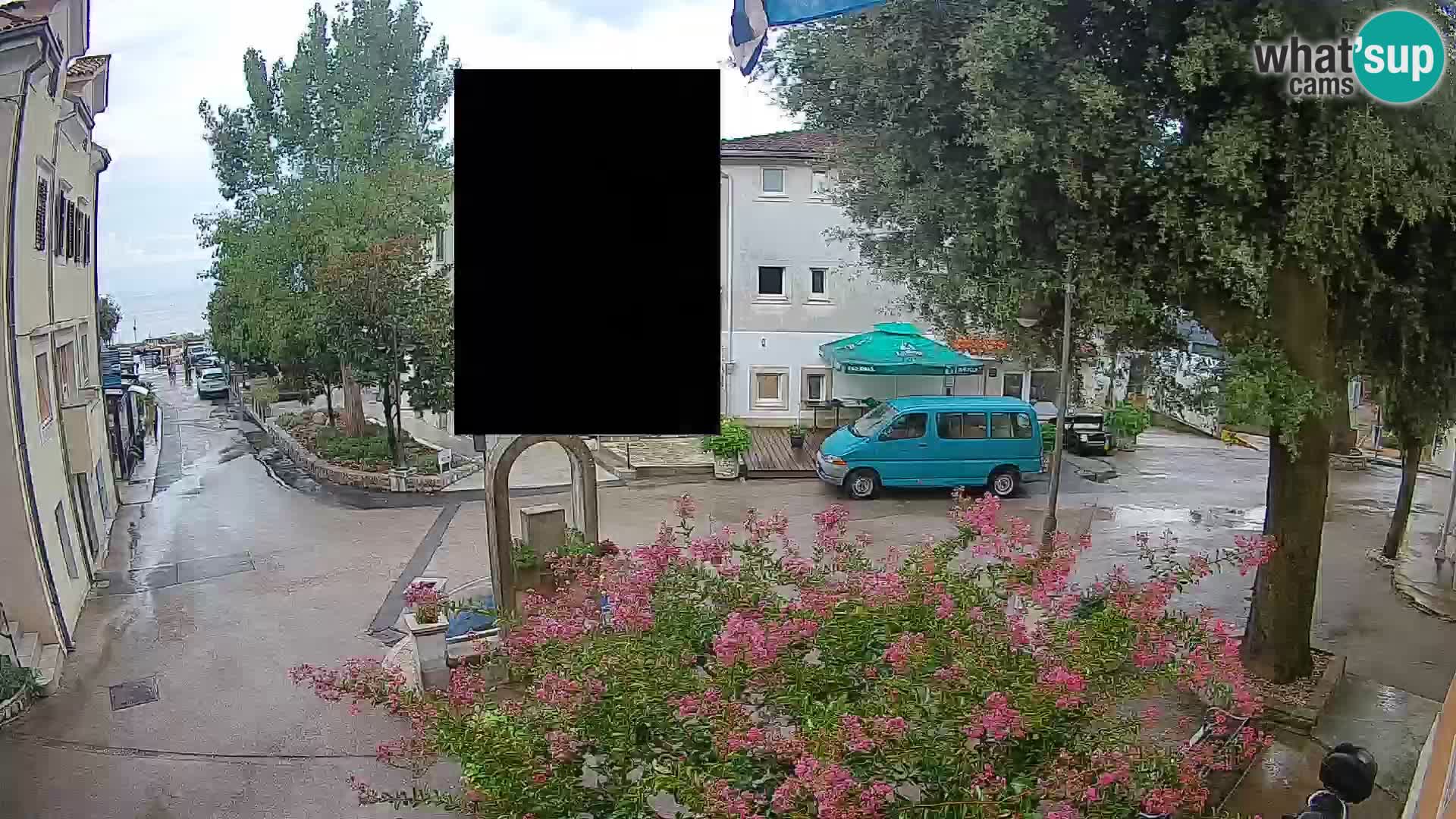 Webcam Mošćenička Draga Center – Live View of the Town Center