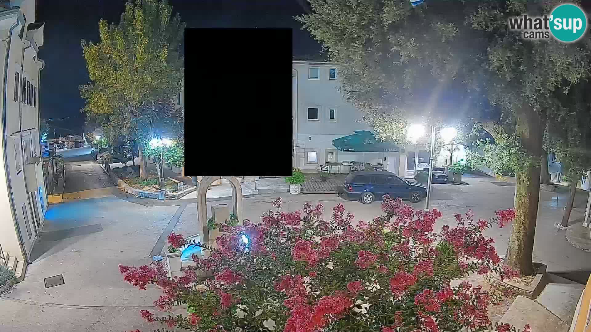 Webcam centre de Mošćenička Draga – Vue en direct du centre-ville