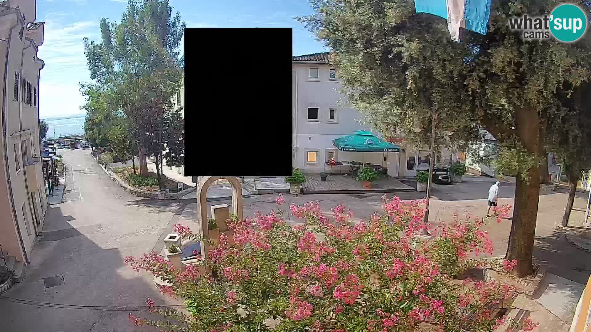 Webcam Centro Draga di Moschiena – Vista live sul centro