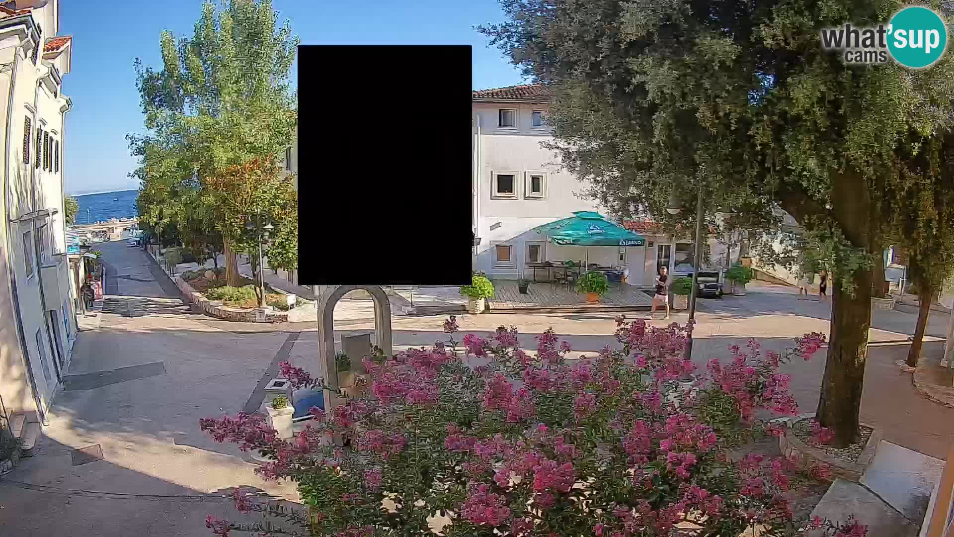 Webcam Mošćenička Draga Zentrum – Liveblick auf das Ortszentrum