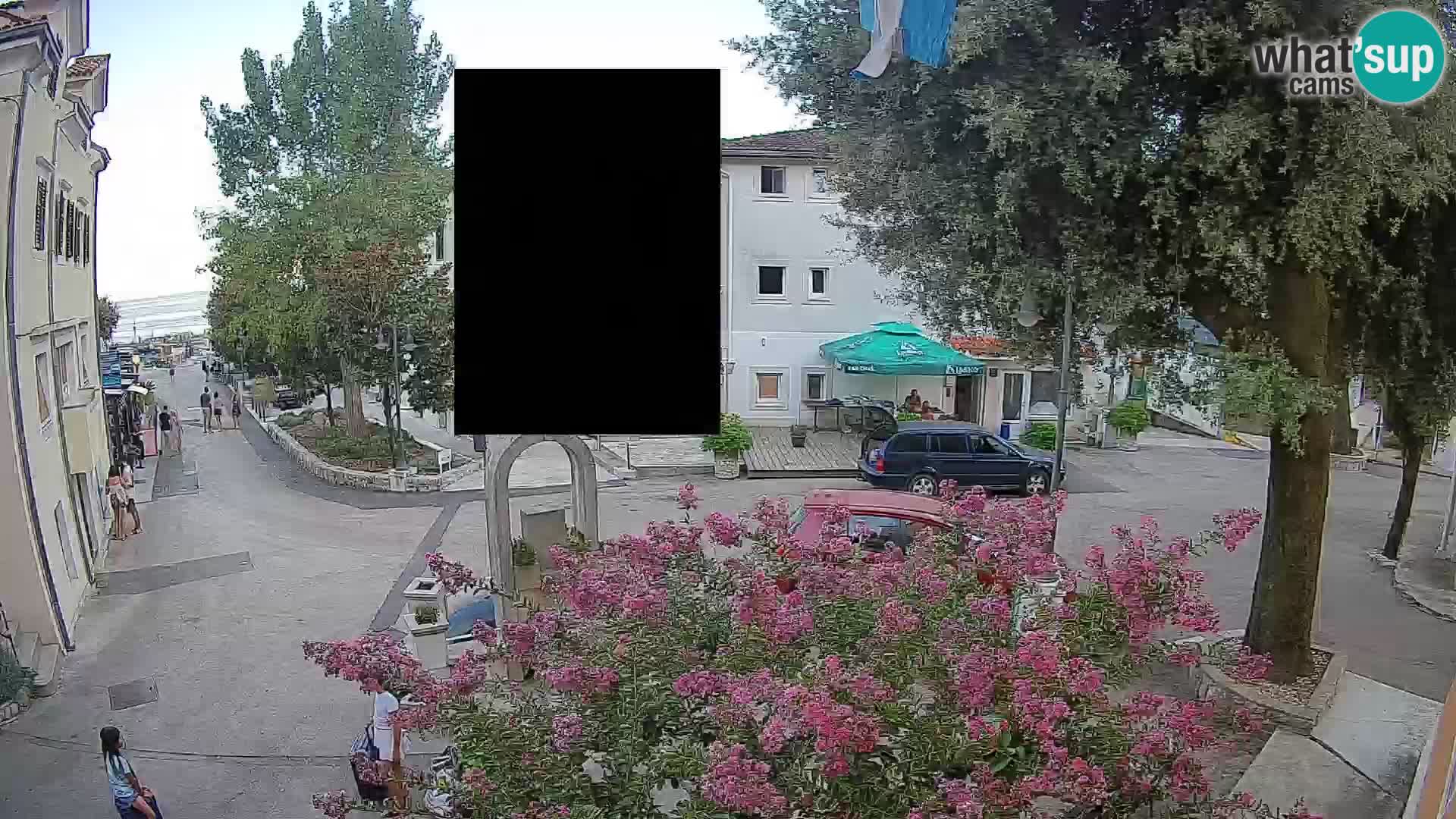 Webcam Mošćenička Draga Zentrum – Liveblick auf das Ortszentrum