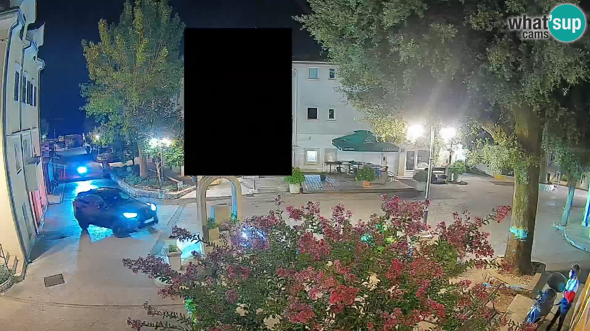 Webcam Mošćenička Draga Center – Live View of the Town Center