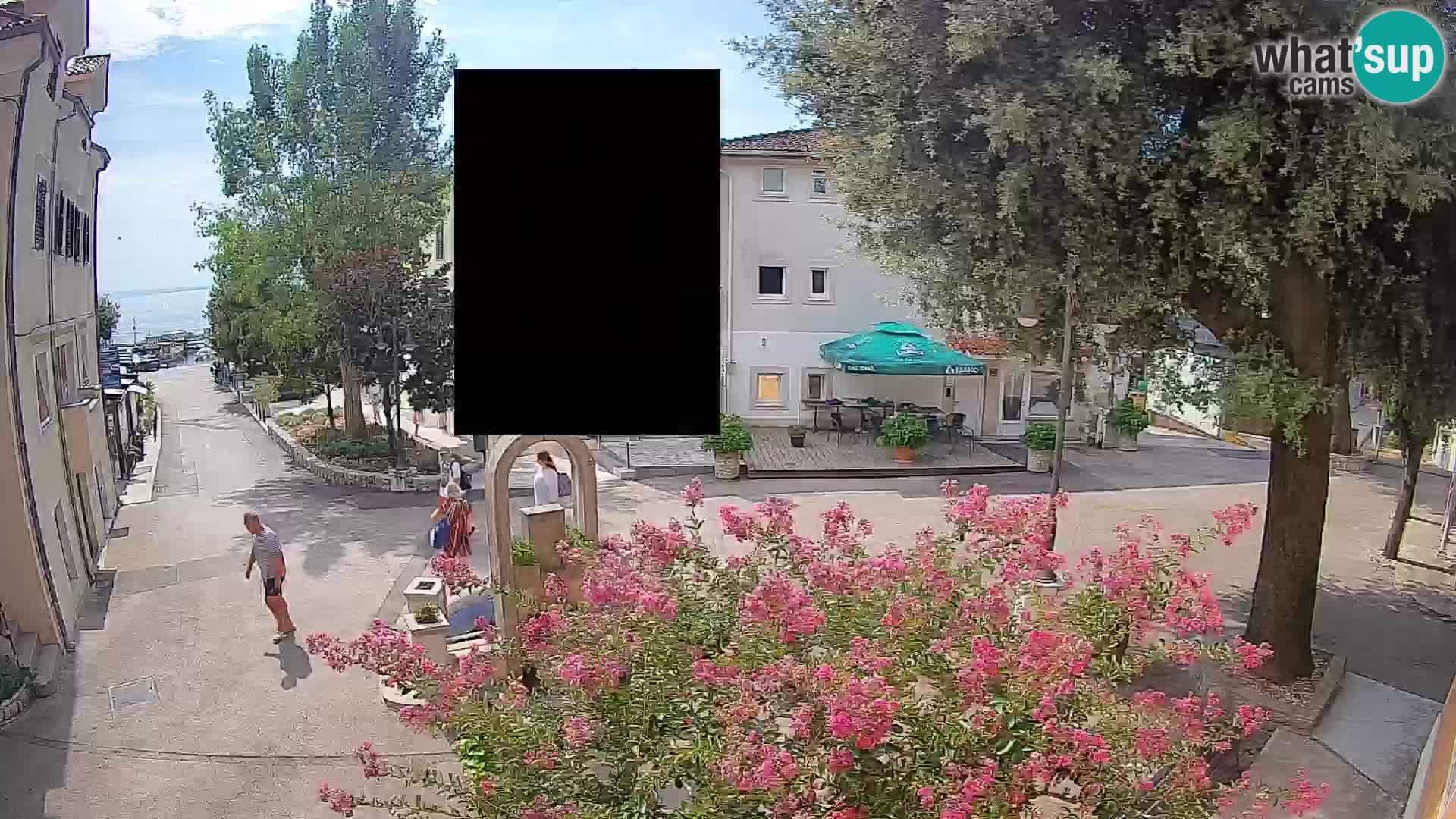 Webcam Mošćenička Draga Zentrum – Liveblick auf das Ortszentrum