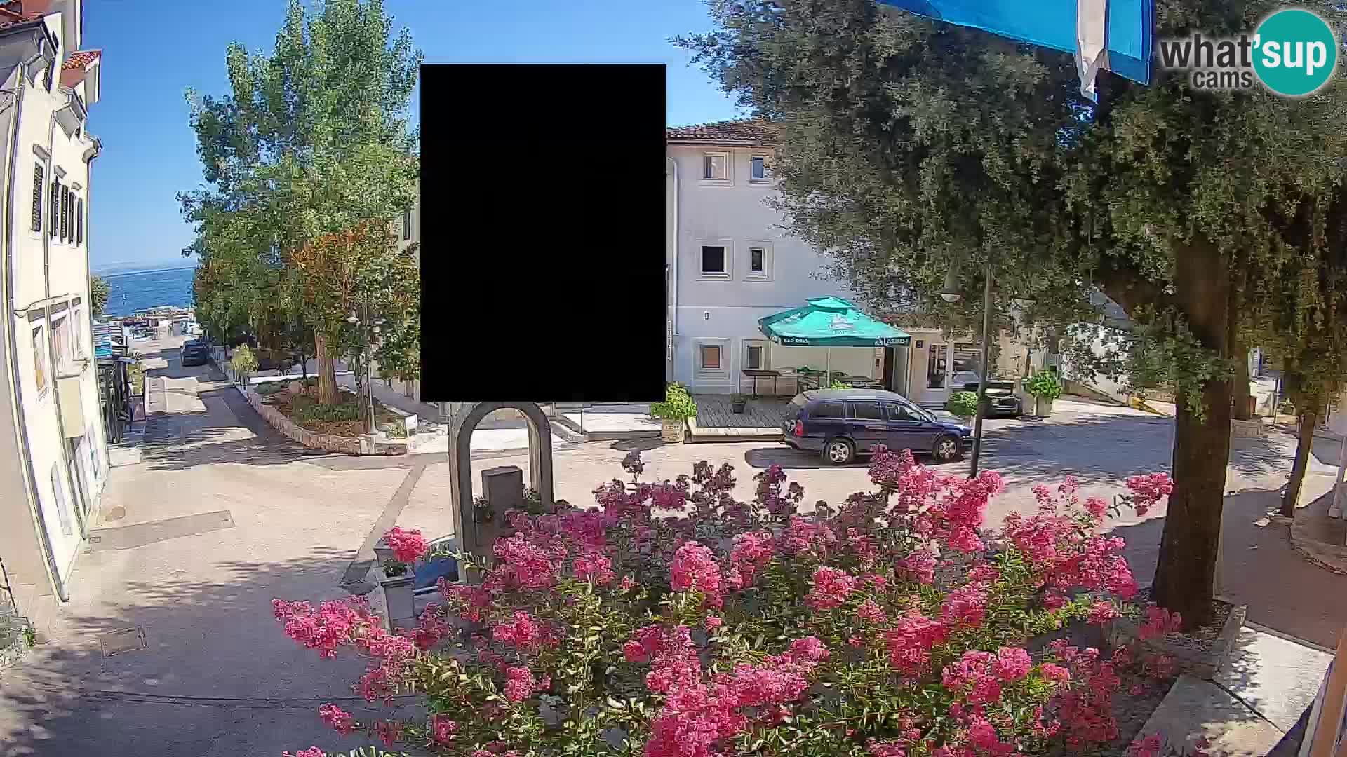 Webcam Centro Draga di Moschiena – Vista live sul centro