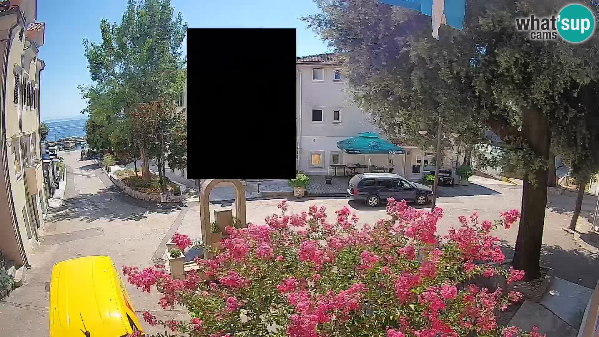 Webcam Mošćenička Draga Zentrum – Liveblick auf das Ortszentrum