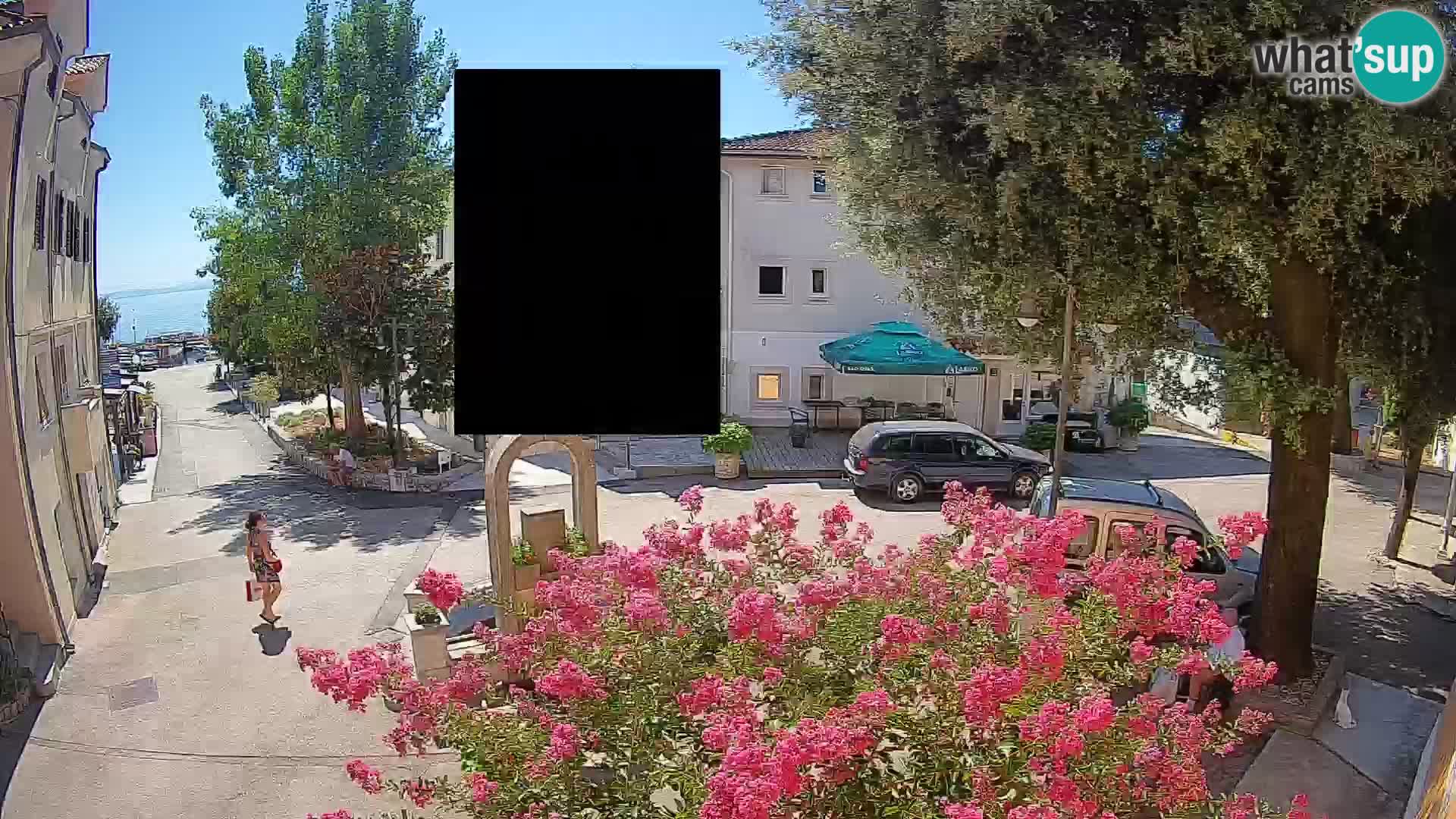 Webcam Mošćenička Draga Zentrum – Liveblick auf das Ortszentrum