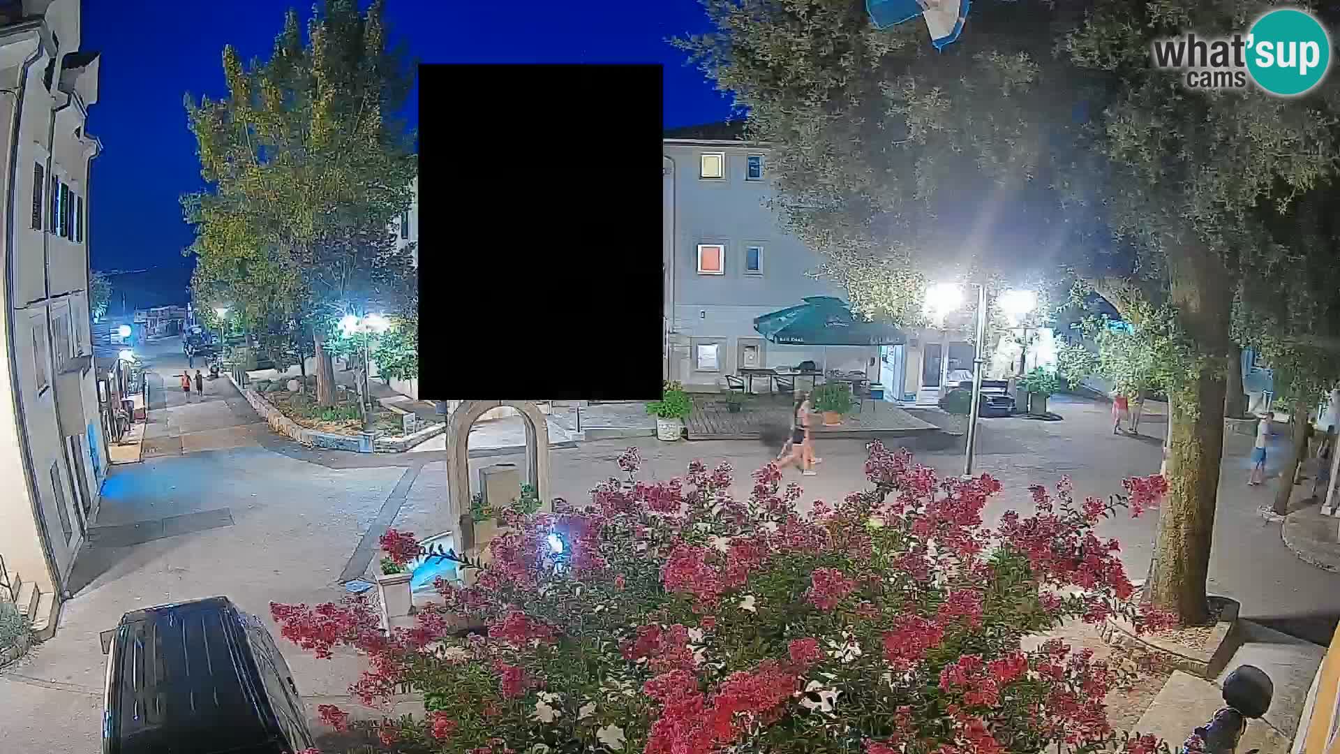 Webcam centre de Mošćenička Draga – Vue en direct du centre-ville