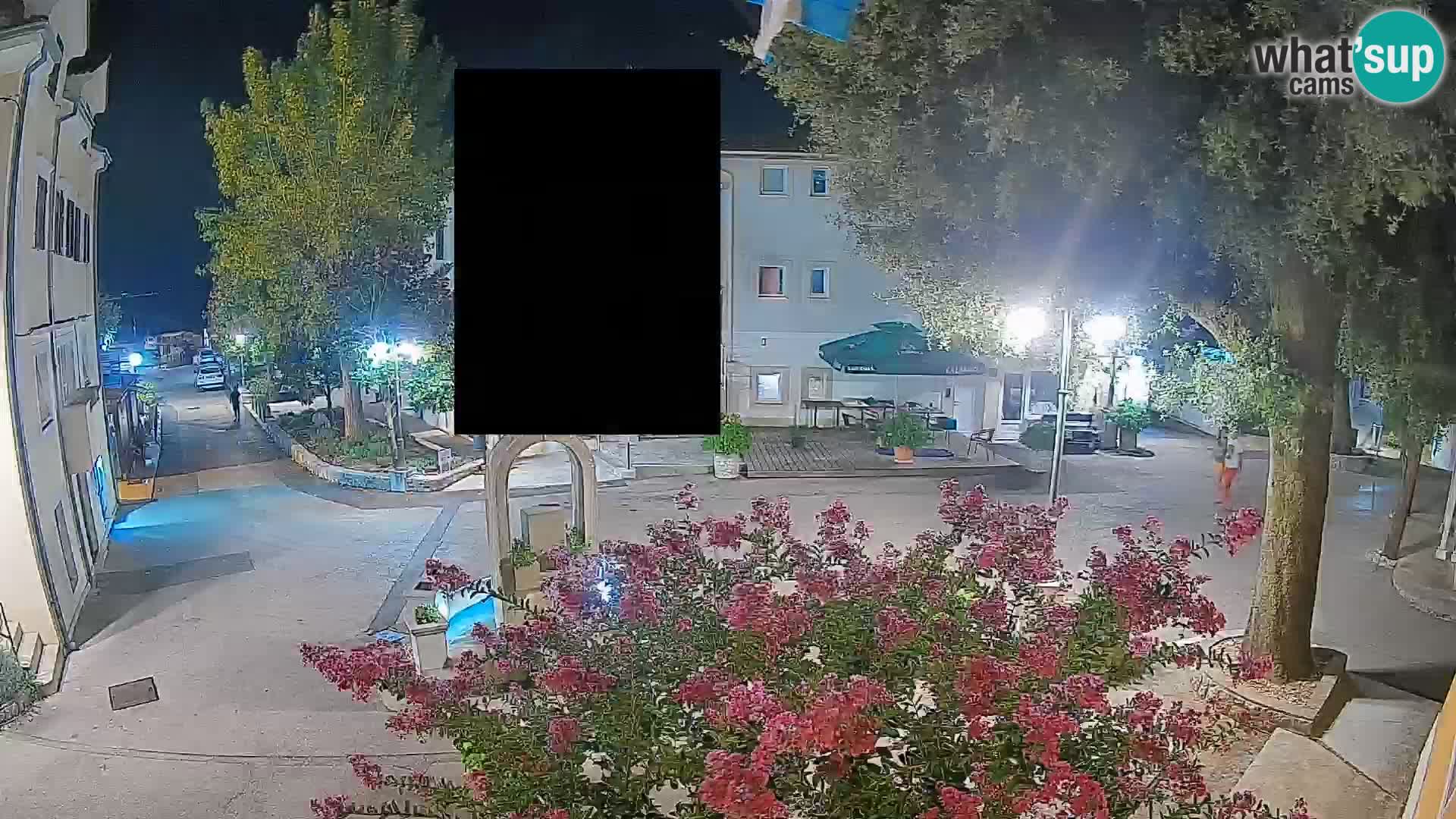 Webcam Centre de Mošćenička Draga – Vue en direct du centre-ville